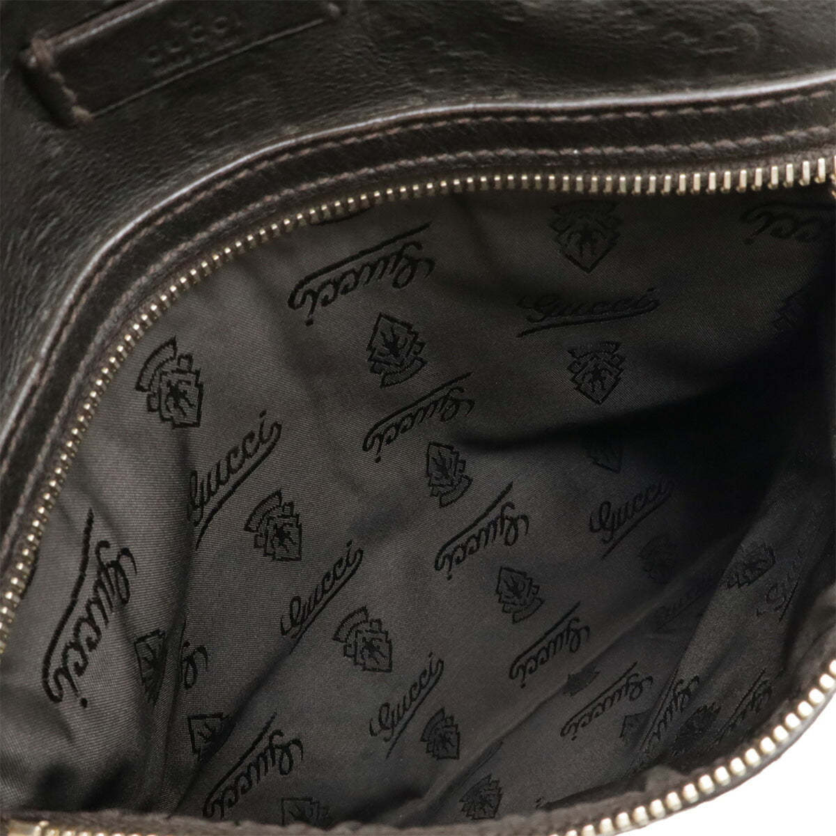 Gucci Black Leather Shoulder Bag (Pre-Owned)