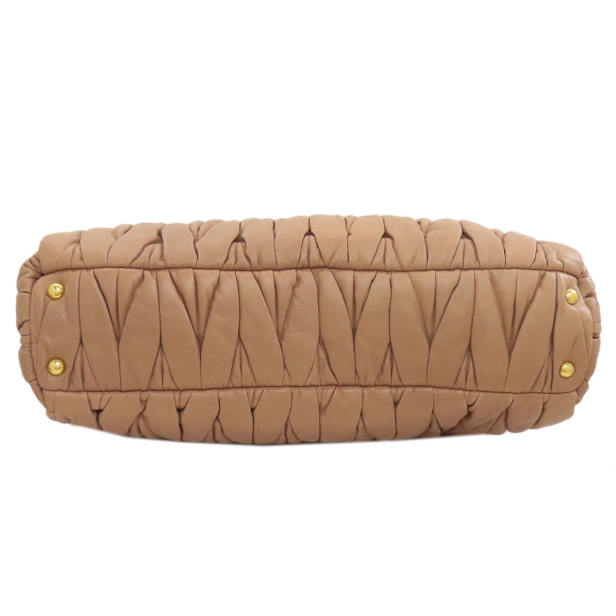 Miu Miu Brown Leather Handbag (Pre-Owned)