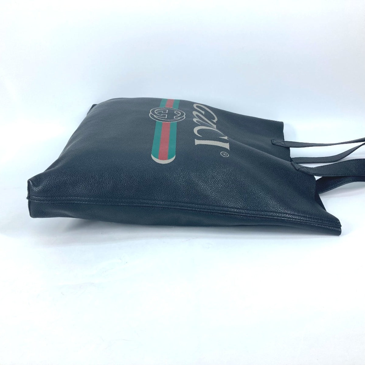Gucci Black Leather Tote Bag (Pre-Owned)