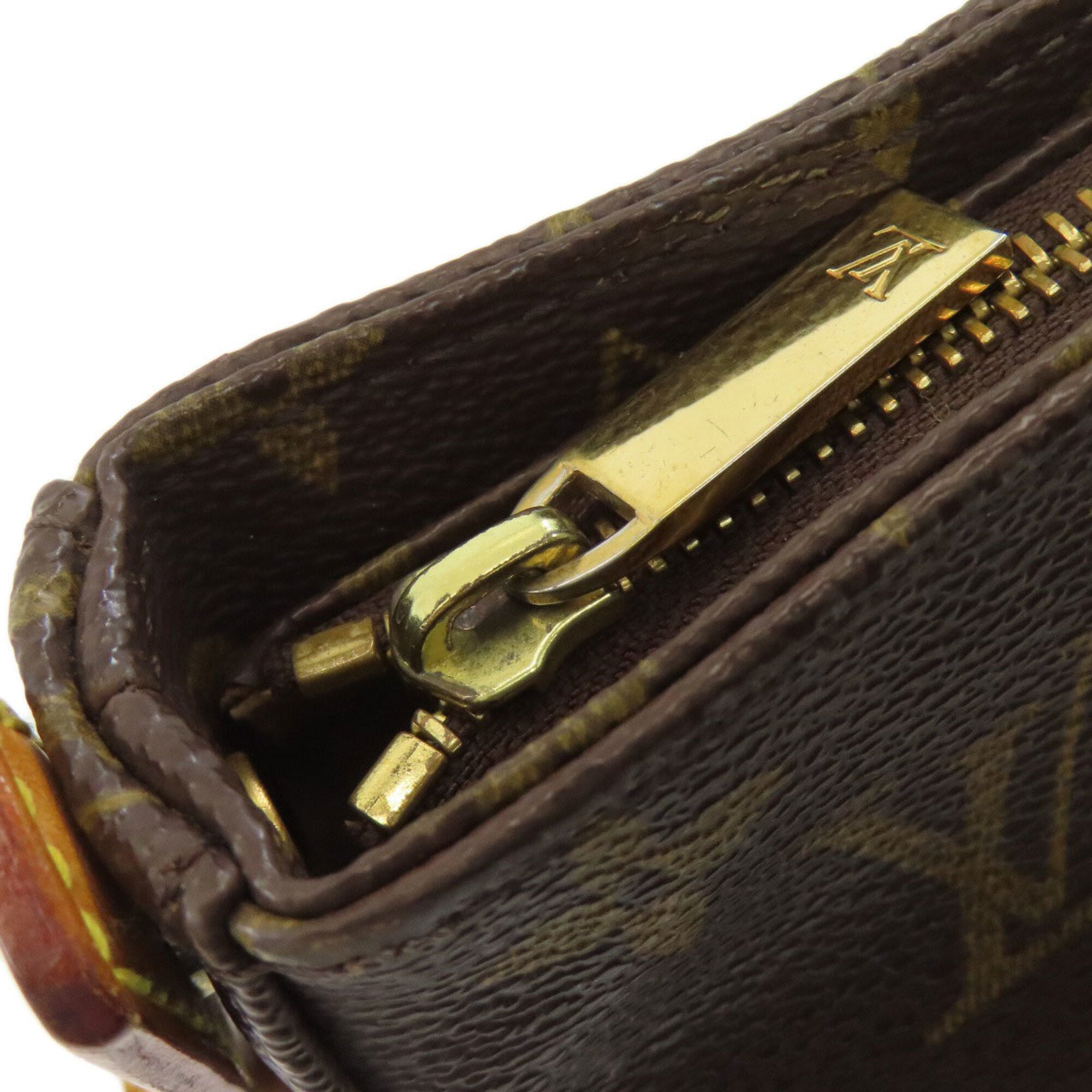 Louis Vuitton Brown Monogram Canvas Handbag (Pre-Owned)