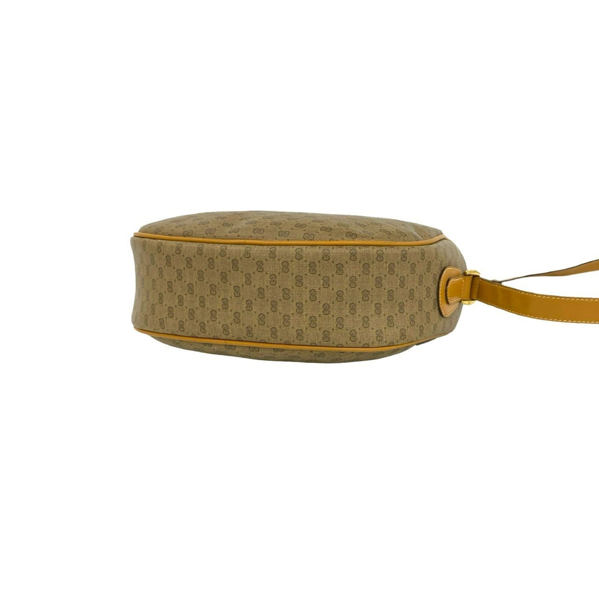 Gucci Brown Green Red Color Leather Pvc Pochette Shoulder Bag (Pre-Owned)