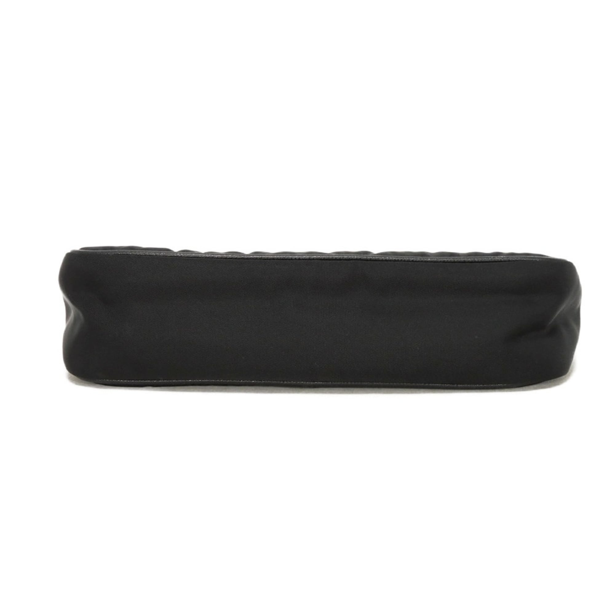 Prada Black Nylon Pouch Shoulder Bag (Pre-Owned)