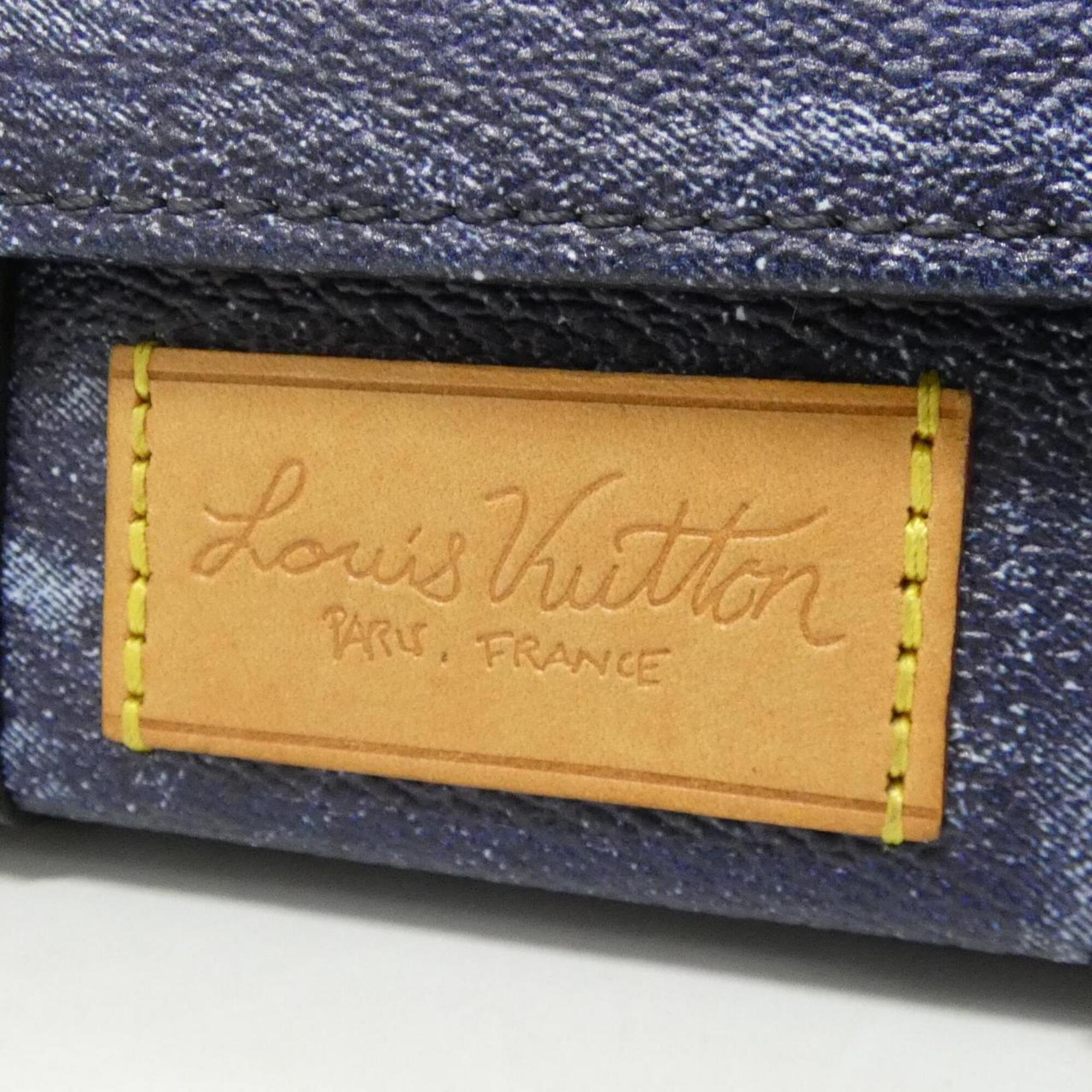 Louis Vuitton Marine Coated Canvas Fanny Pack (Pre-Owned)
