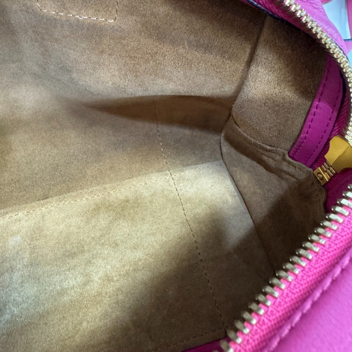 Loewe Amazona Pink Leather Handbag Shoulder Bag (Pre-Owned)