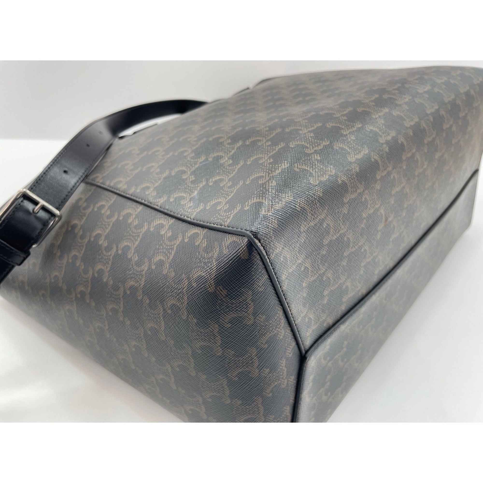 Celine Black Pvc Tote Bag (Pre-Owned)