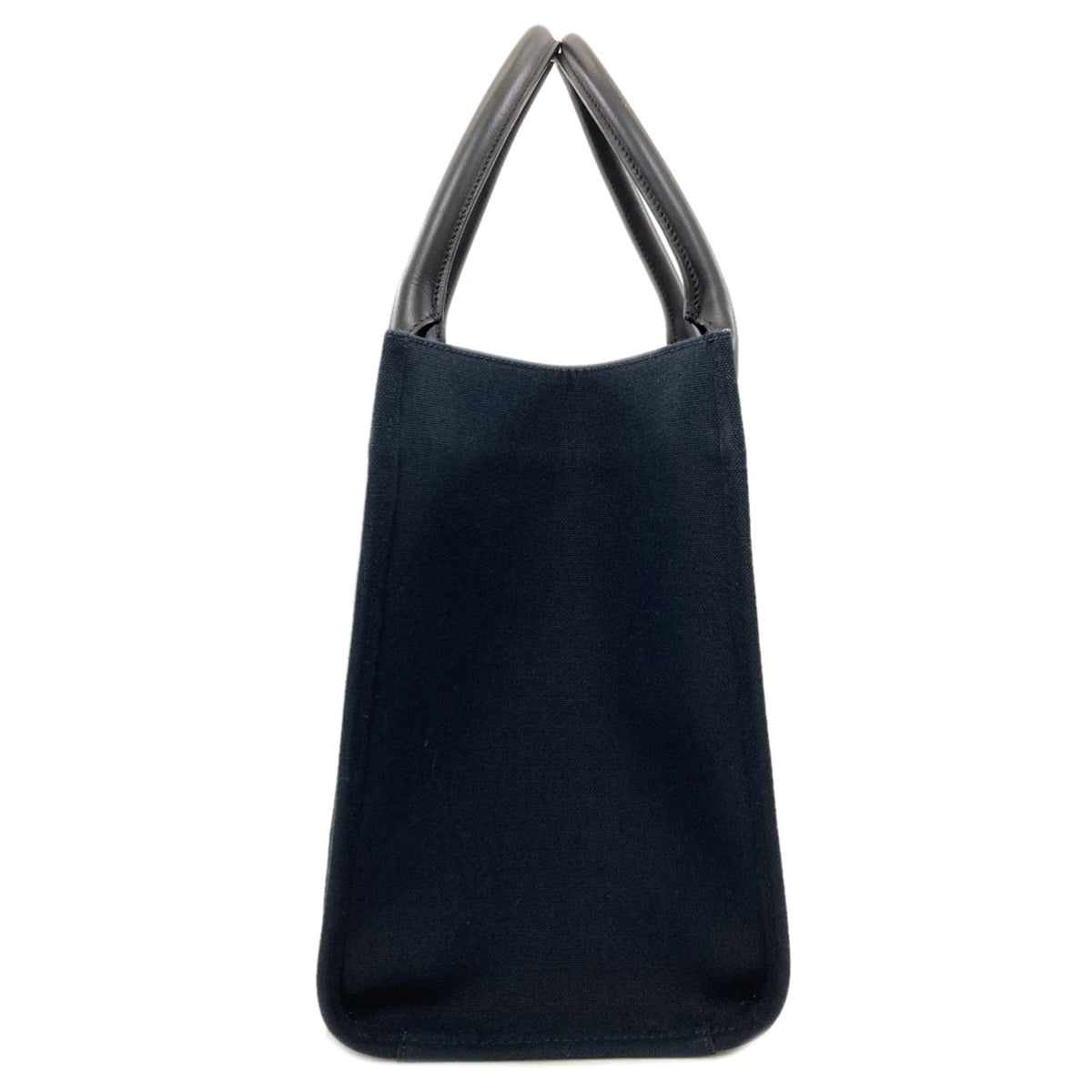 Versace Black Canvas Tote Bag (Pre-Owned)