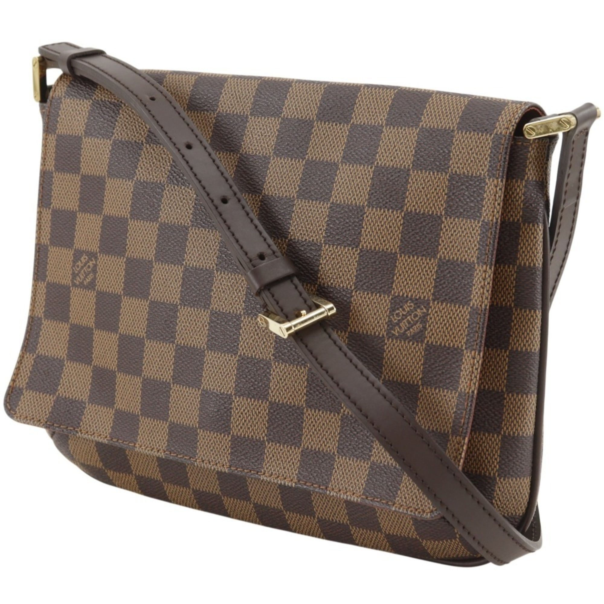 Louis Vuitton Brown Damier Canvas Shoulder Bag (Pre-Owned)