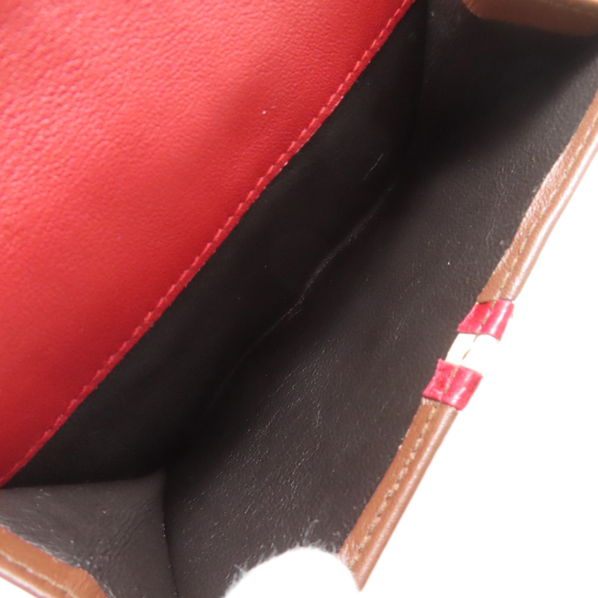 Bally Brown Leather Wallet (Bi-Fold) (Pre-Owned)
