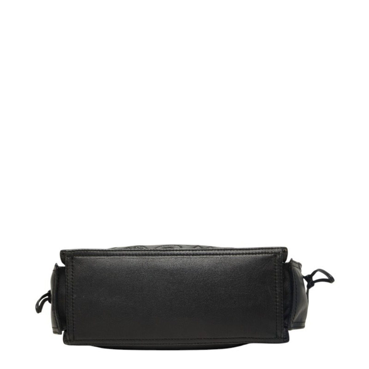 Loewe Black Leather Shoulder Bag Tote Bag (Pre-Owned)