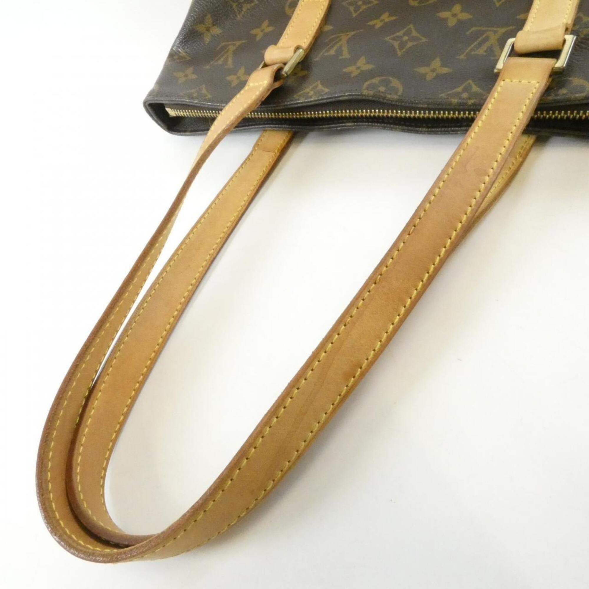 Louis Vuitton Monogram Marron Coated Canvas Handbag (Pre-Owned)