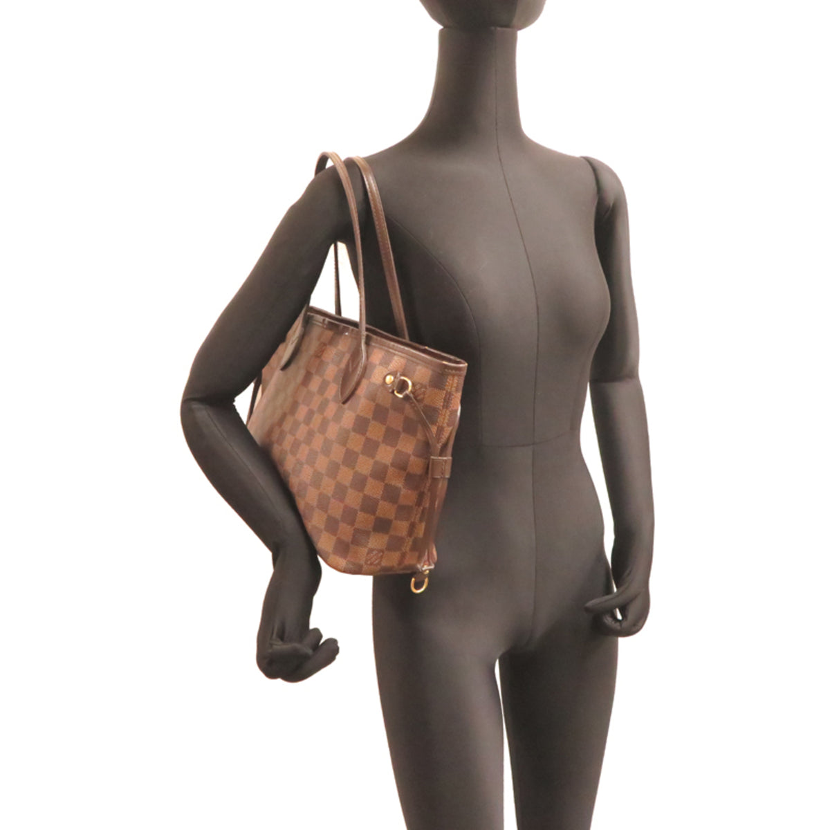 Louis Vuitton Brown Damier Canvas Tote Bag (Pre-Owned)