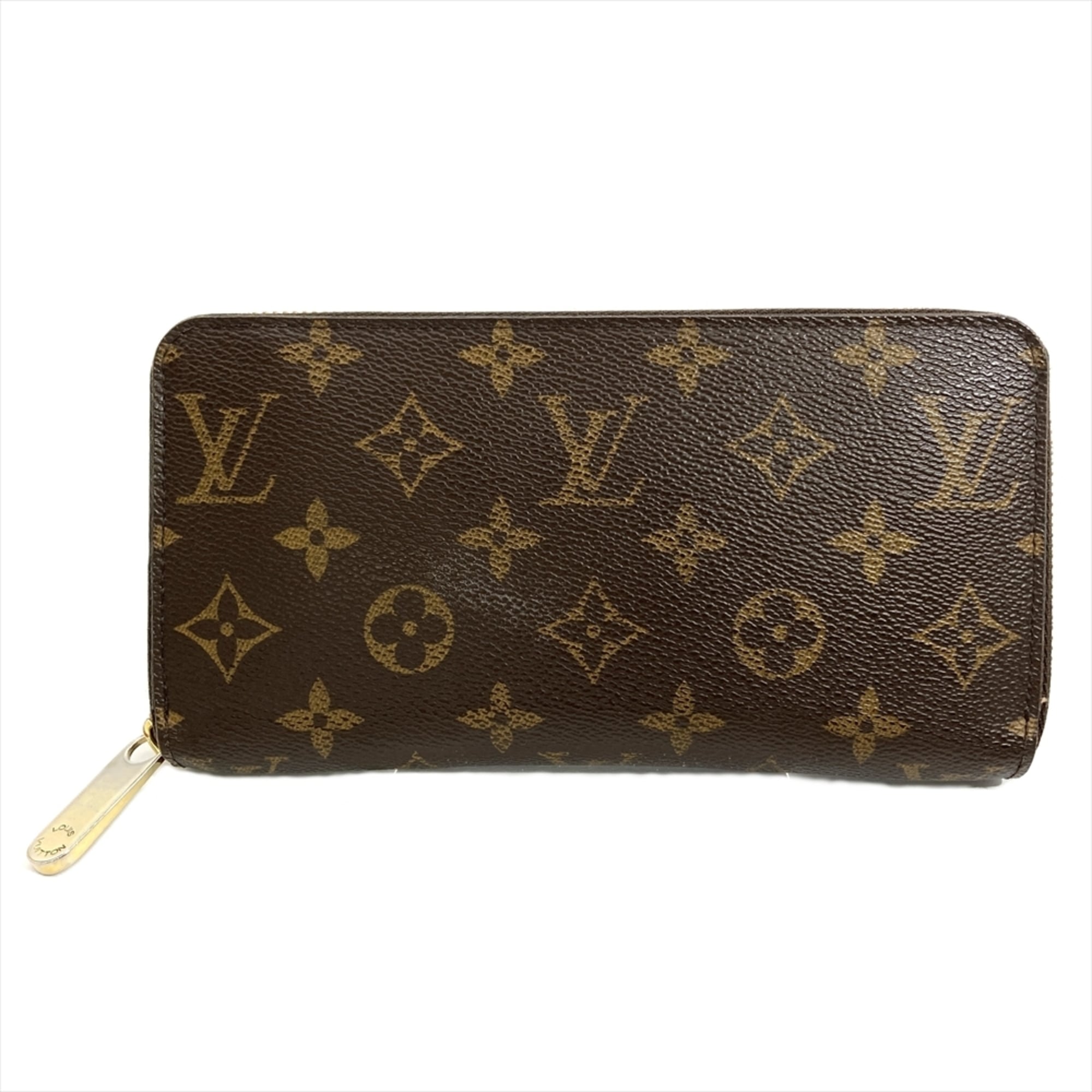 Louis Vuitton Monogram Brown Monogram Long Wallet (Bi-Fold) (Pre-Owned)