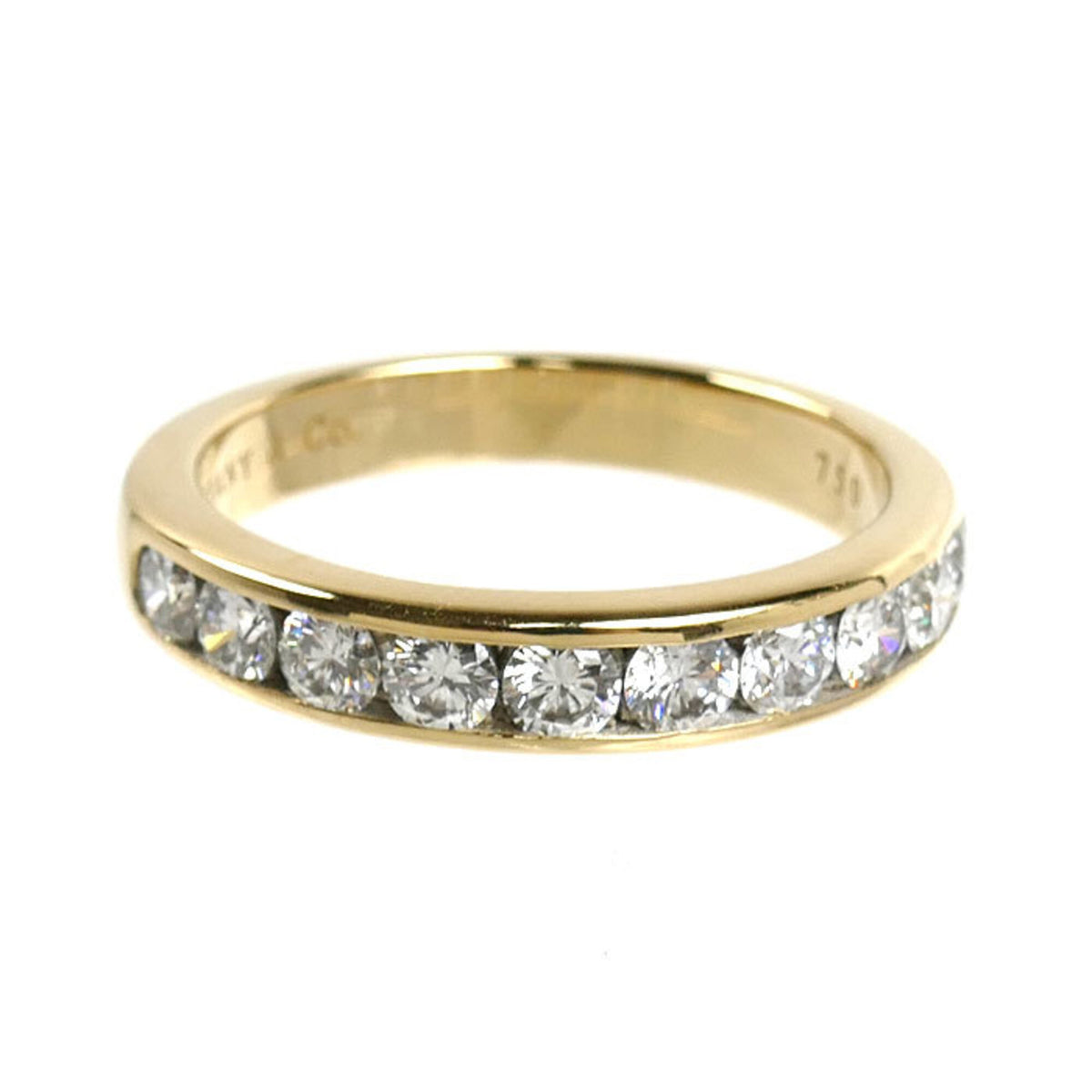 Tiffany Yellow Gold (18K) Band Ring (Pre-Owned)
