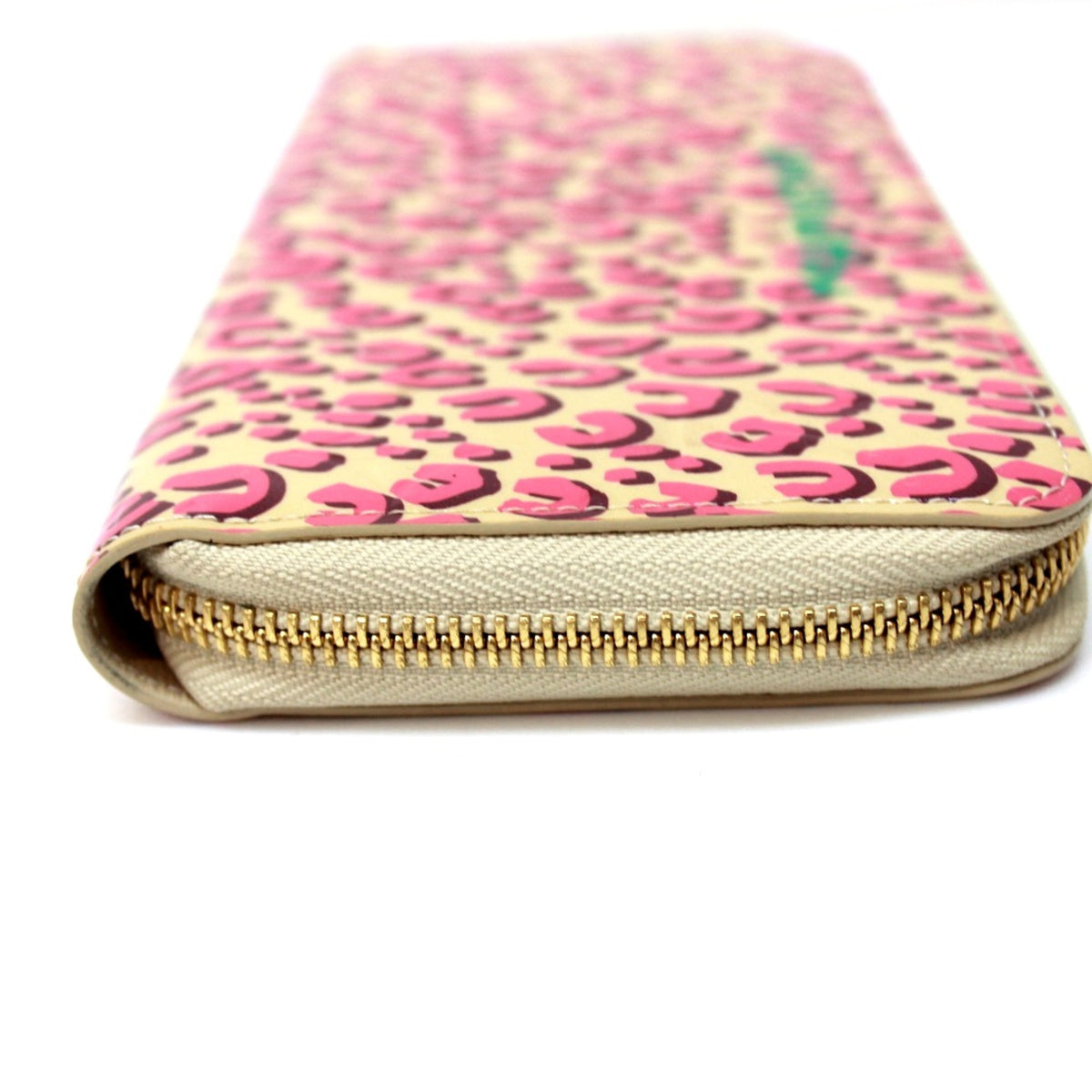Louis Vuitton Pink Leather Long Wallet (Bi-Fold) (Pre-Owned)