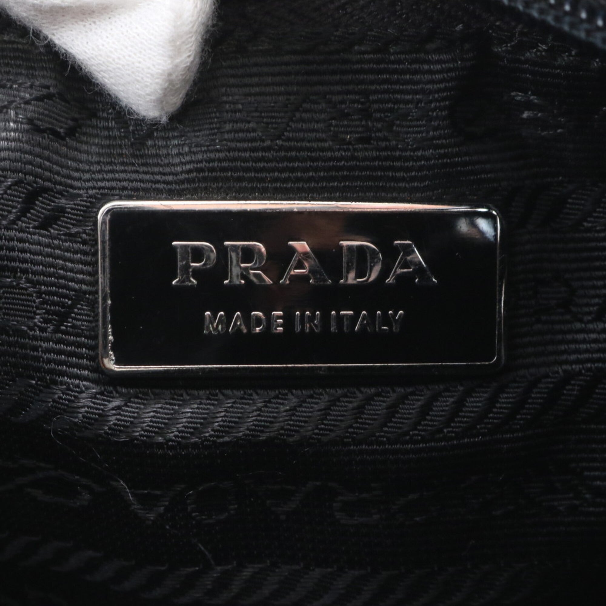 Prada Black Nylon Shoulder Bag (Pre-Owned)