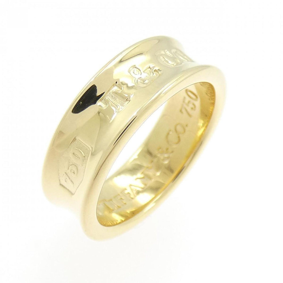Tiffany Yellow Gold (18K) Band Ring (Pre-Owned)