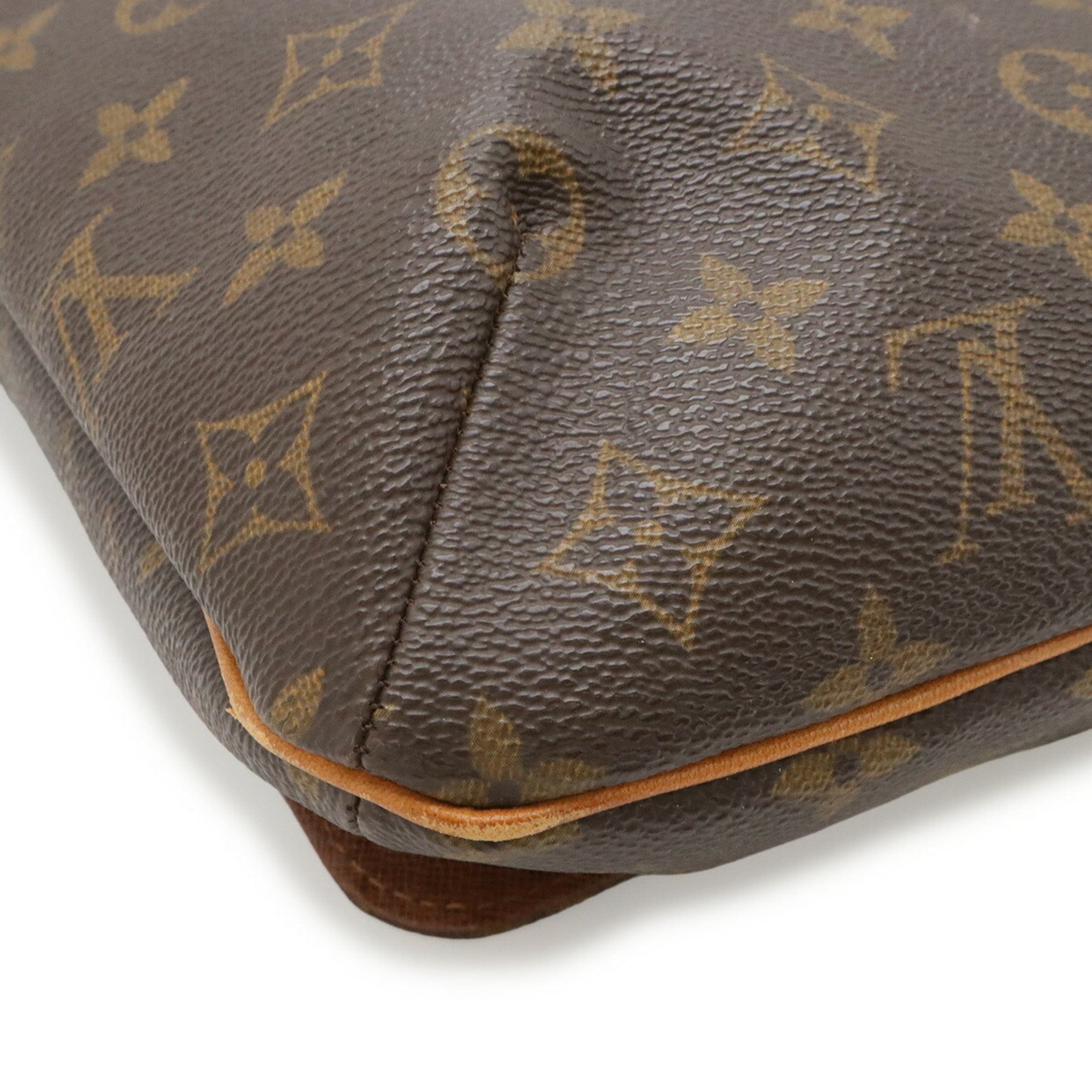 Louis Vuitton Brown Monogram Shoulder Bag (Pre-Owned)