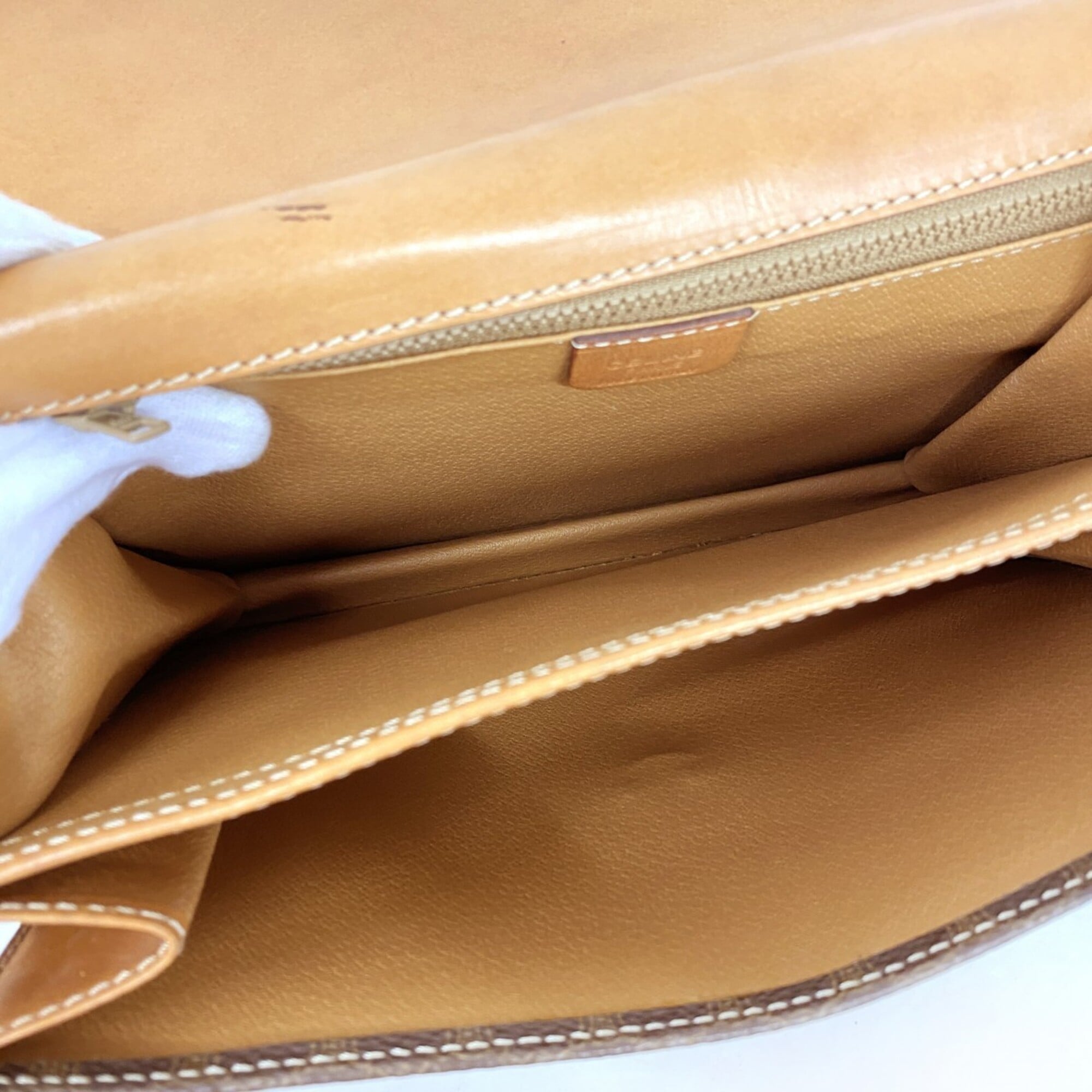 Celine Brown Pvc Shoulder Bag (Pre-Owned)