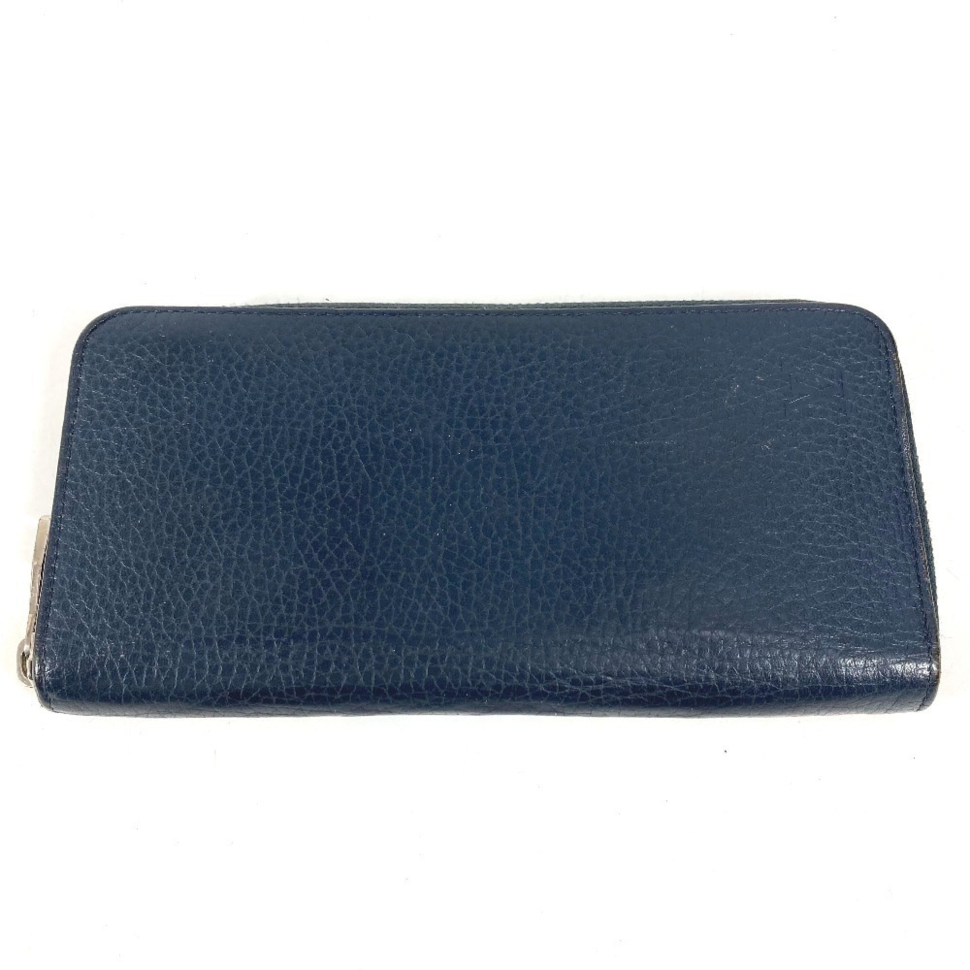 Louis Vuitton Galle Navy Long Wallet (Bi-Fold) (Pre-Owned)