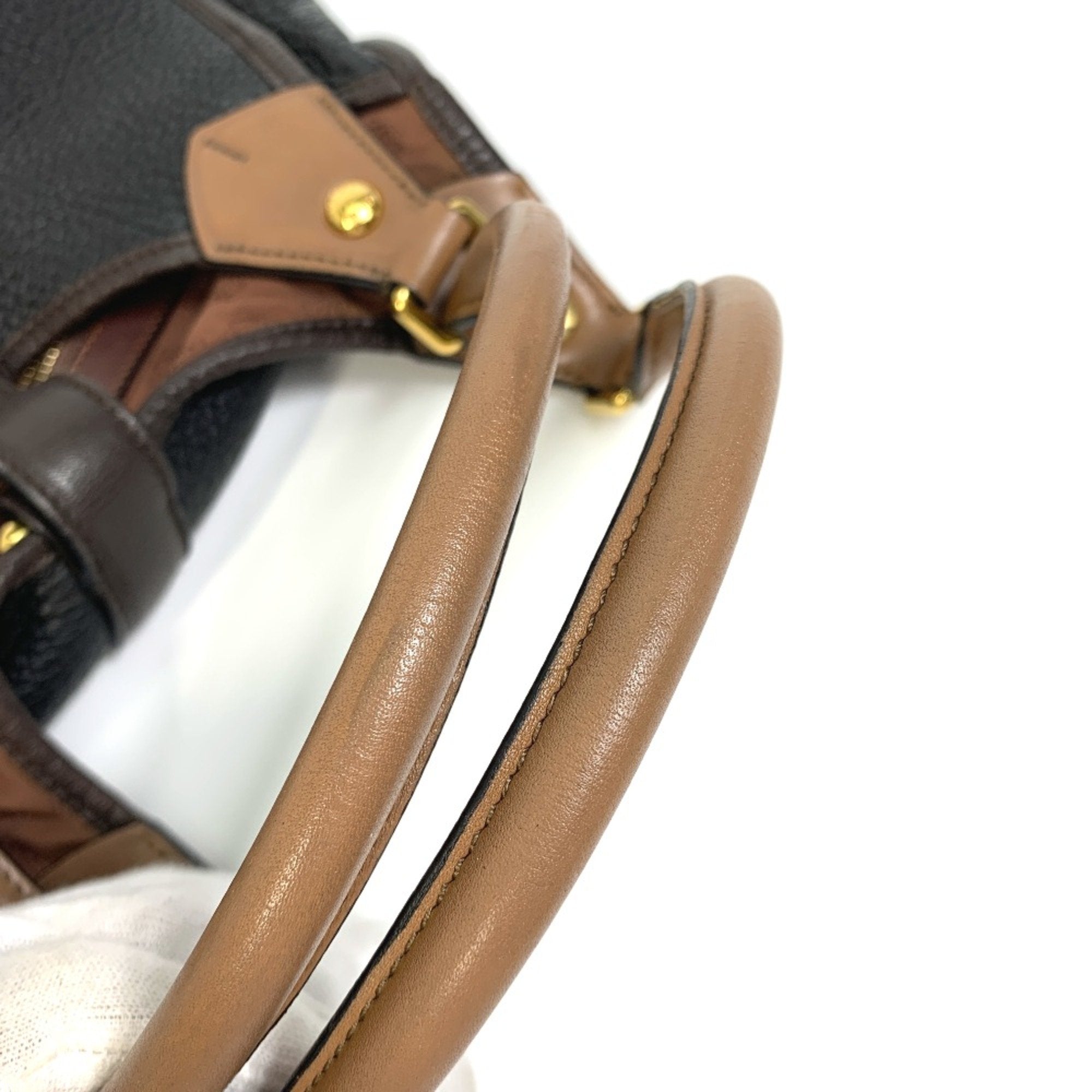 Loewe Black Leather Handbag (Pre-Owned)