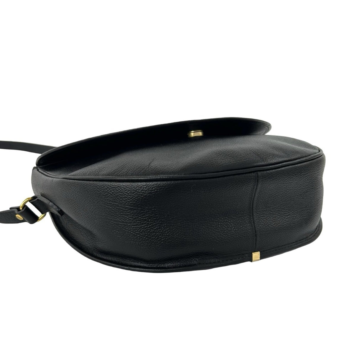 Yves Saint Laurent Black Leather Shoulder Bag (Pre-Owned)