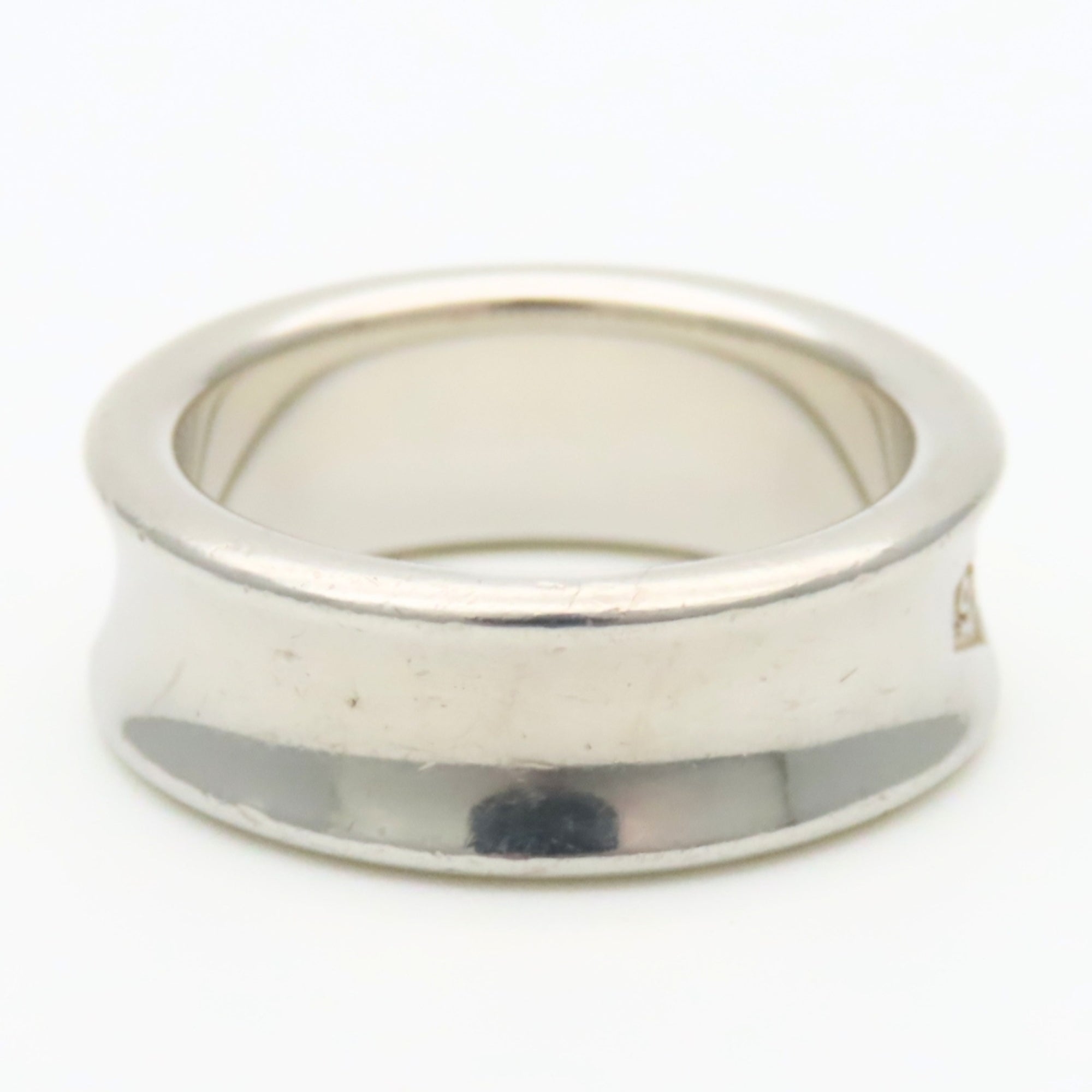 Tiffany Silver Silver 925 Band Ring (Pre-Owned)