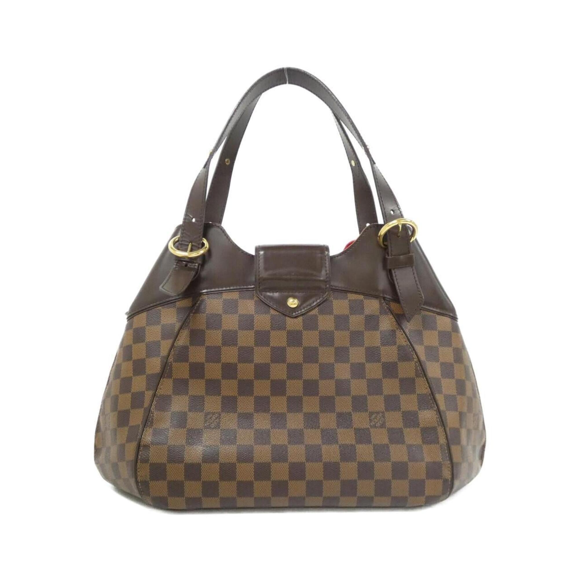 Louis Vuitton Brown Coated Canvas Shoulder Bag (Pre-Owned)