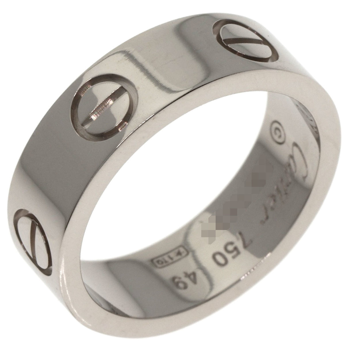 Cartier White Gold (18K) Band Ring (Pre-Owned)