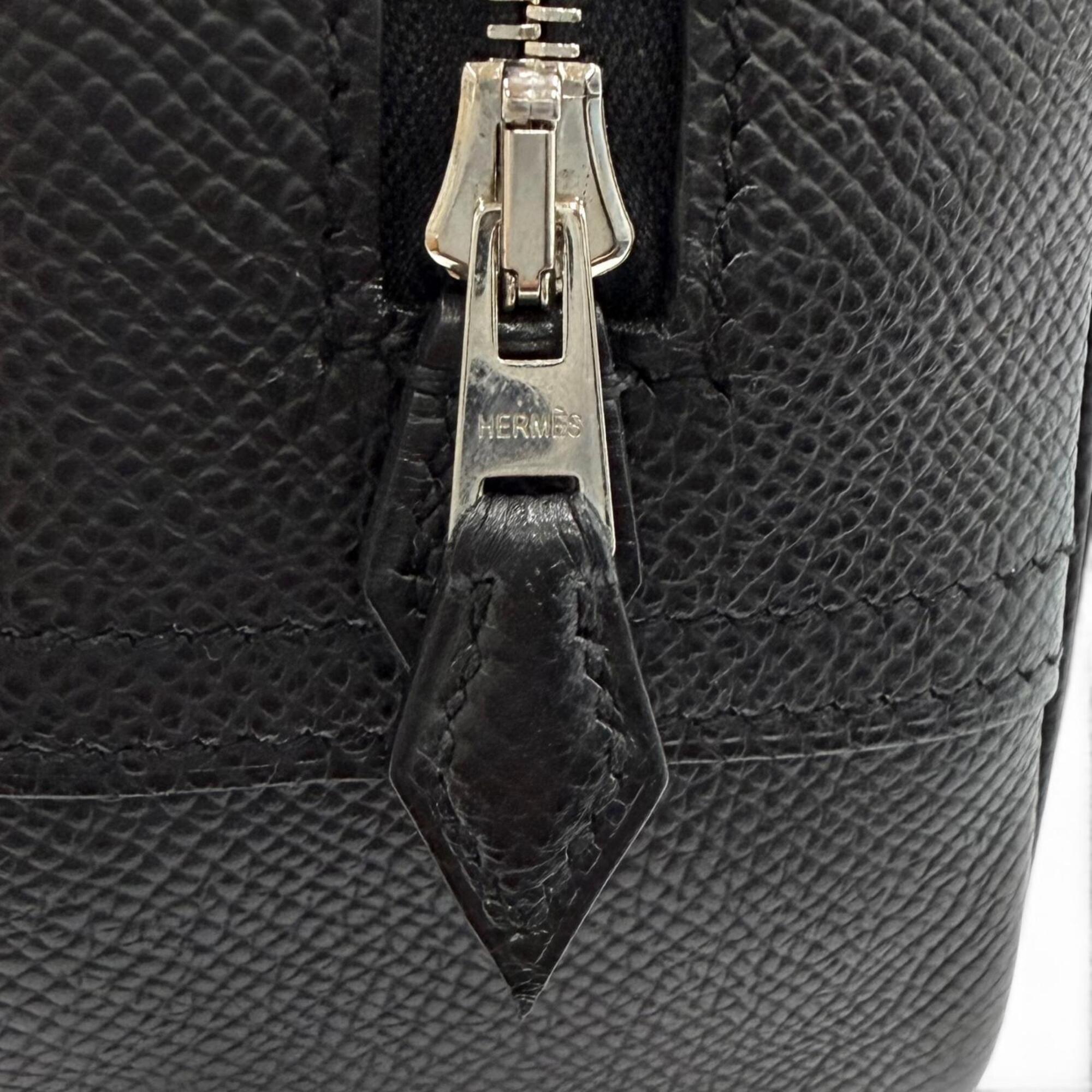 Hermes Black Epsom Leather Handbag (Pre-Owned)