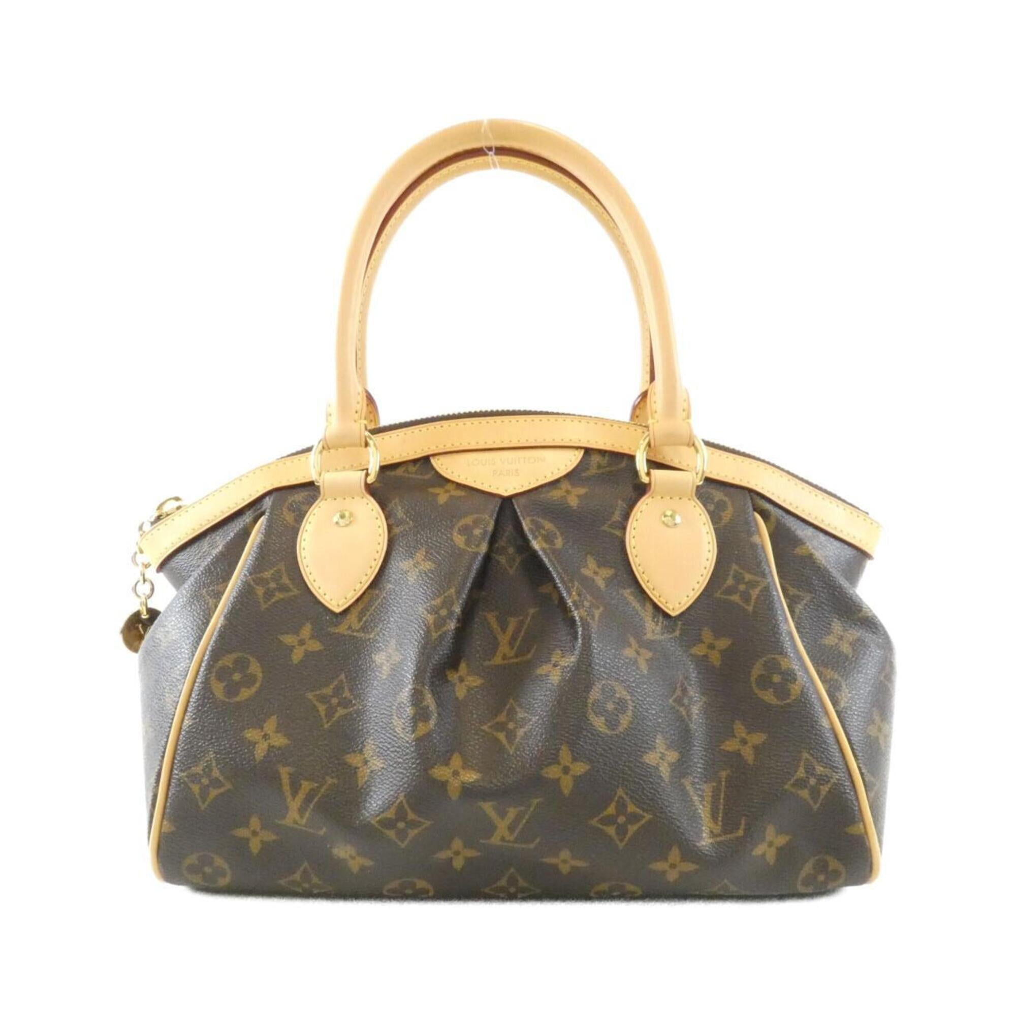 Louis Vuitton Monogram Marron Coated Canvas Handbag (Pre-Owned)