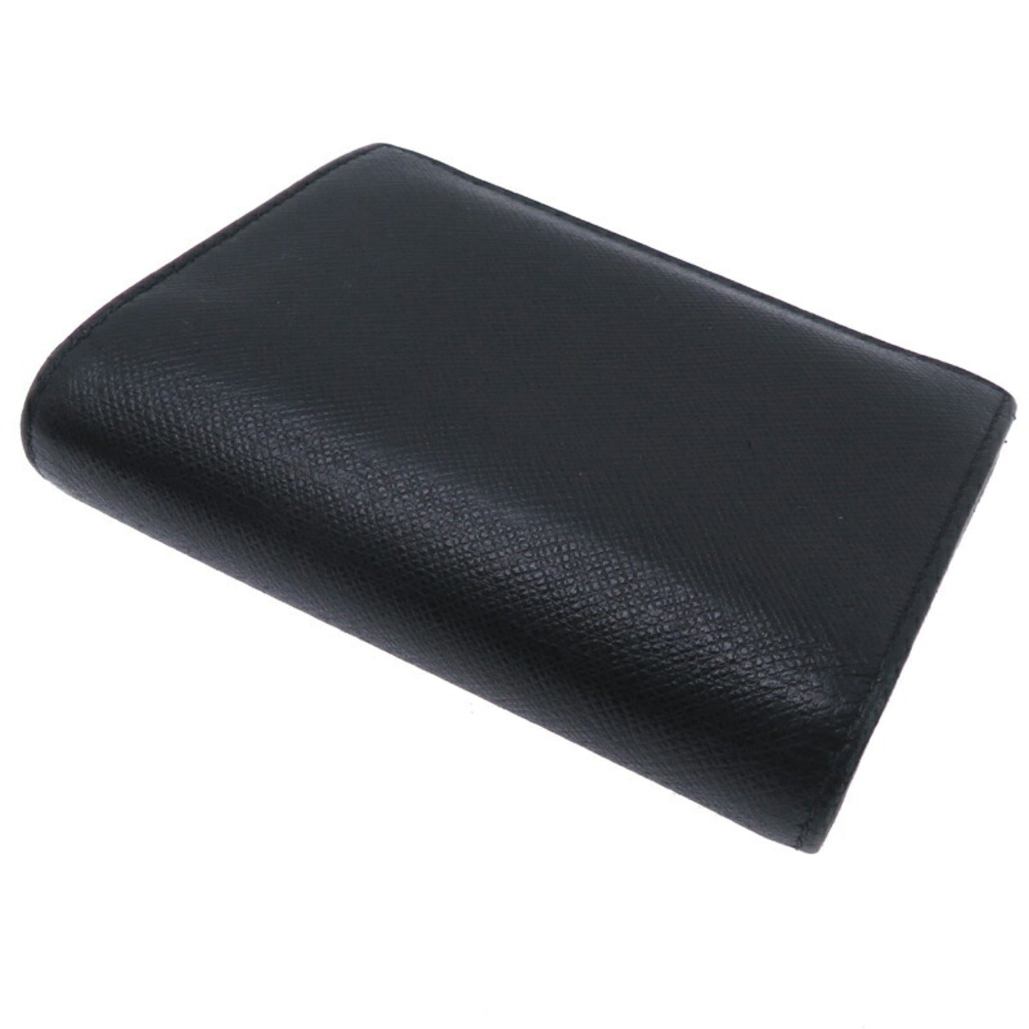 Prada Nero Leather Wallet (Bi-Fold) (Pre-Owned)