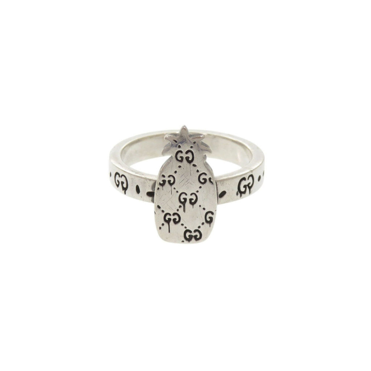 Gucci Silver Silver 925 Band Ring (Pre-Owned)