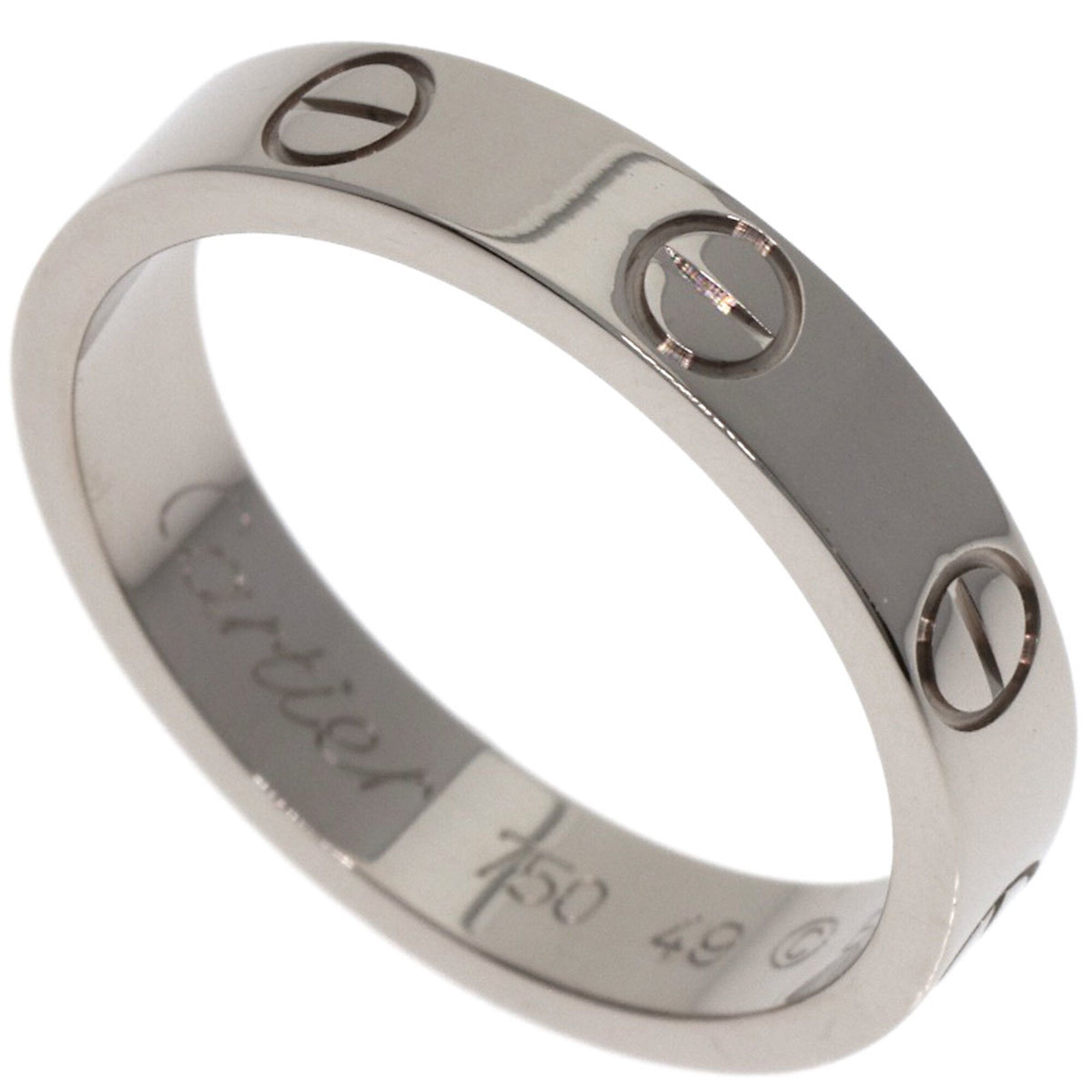 Cartier White Gold (18K) Band Ring (Pre-Owned)