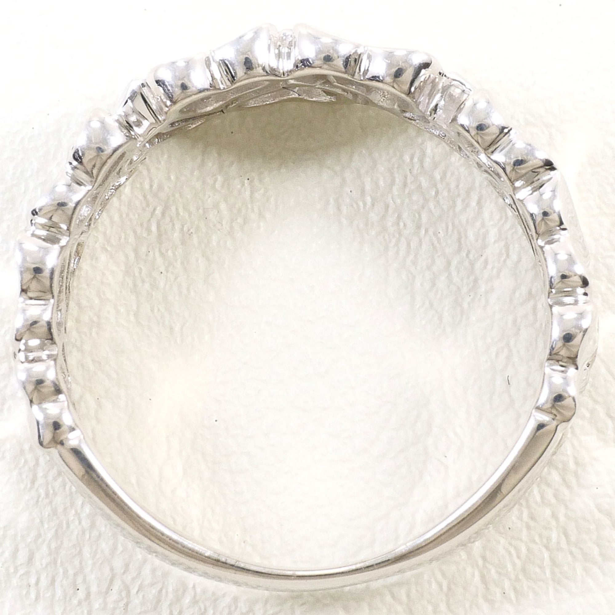 Unbranded White Gold White Gold (18K) Band Ring (Pre-Owned)