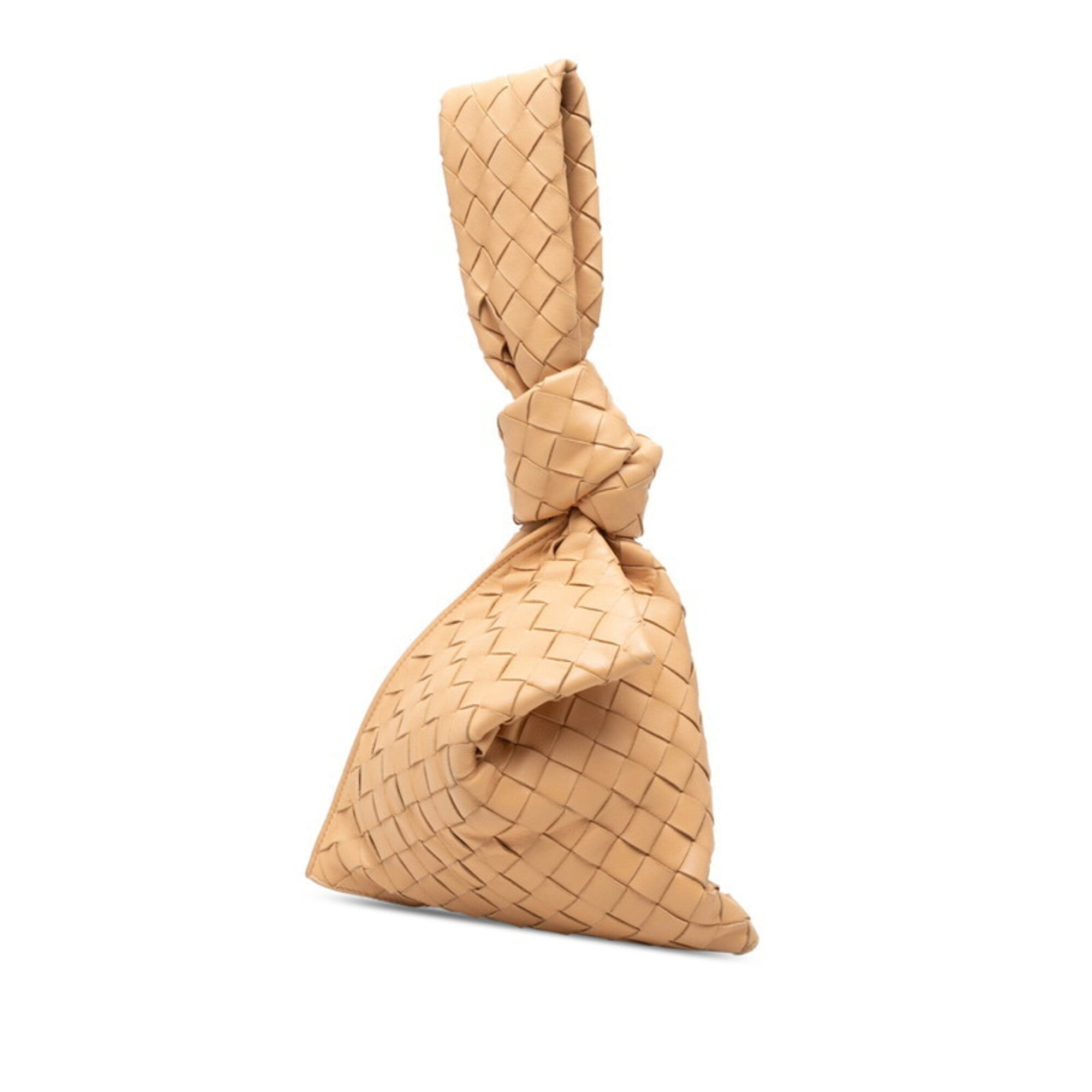 Bottega Veneta Beige Leather Handbag (Pre-Owned)