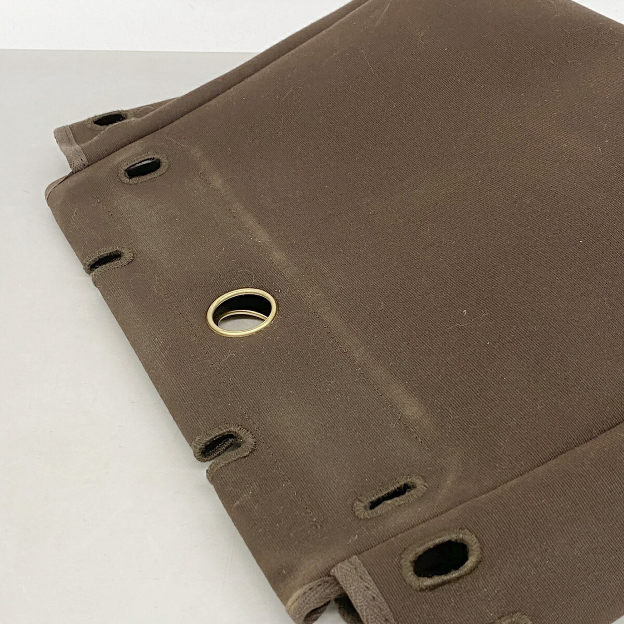 Hermes Brown Toile H Handbag (Pre-Owned)