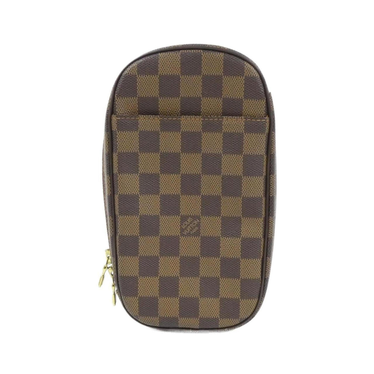 Louis Vuitton Brown Coated Canvas Pochette Shoulder Bag (Pre-Owned)