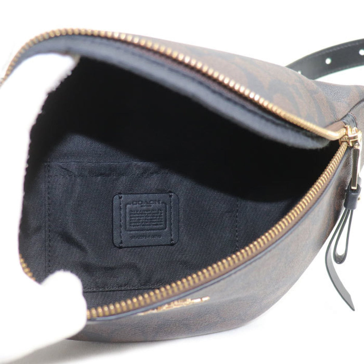 Coach Brown Pvc Leather Sling Bag (Pre-Owned)