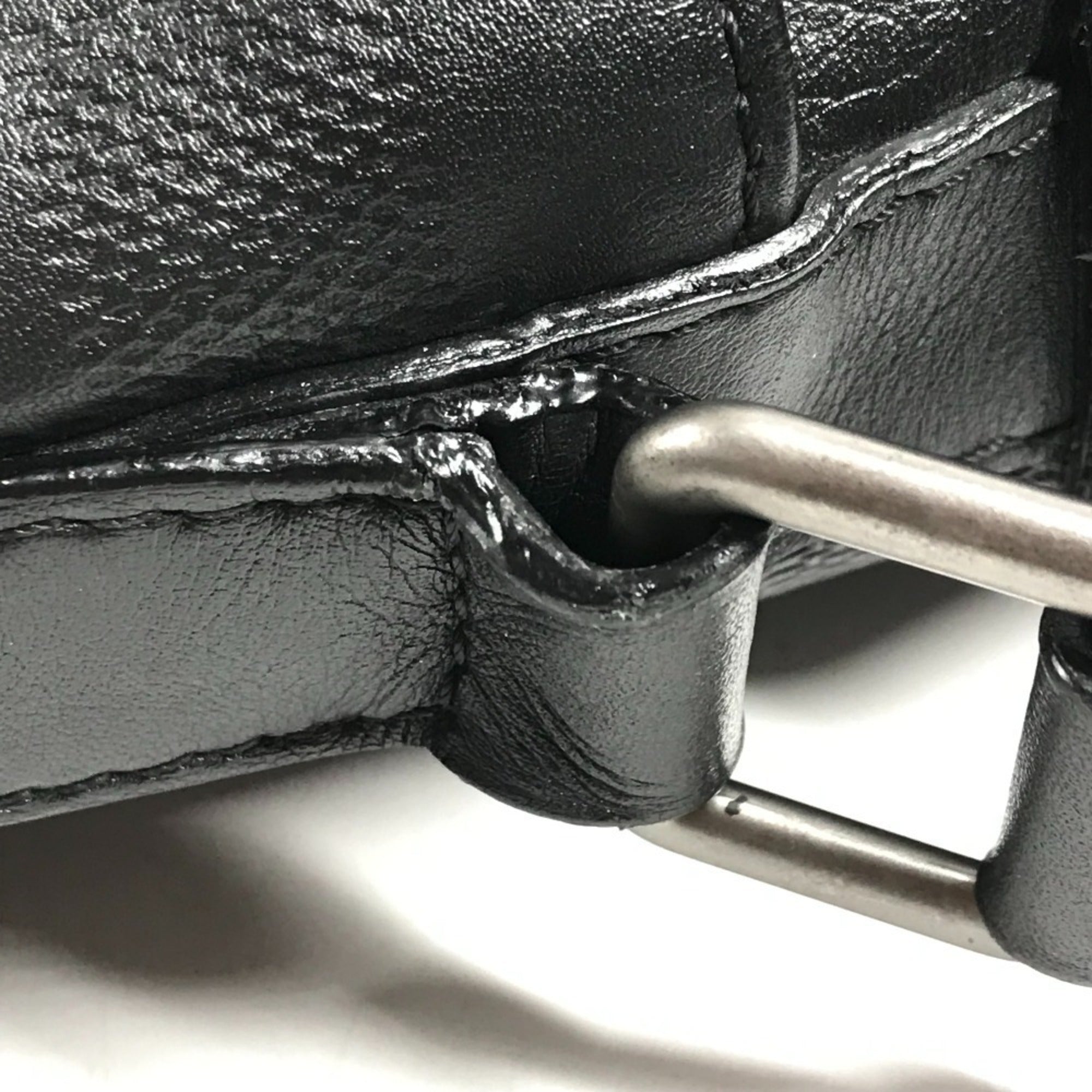 Louis Vuitton Black Onyx Damier Infini Leather Messenger Bag Shoulder Bag (Pre-Owned)