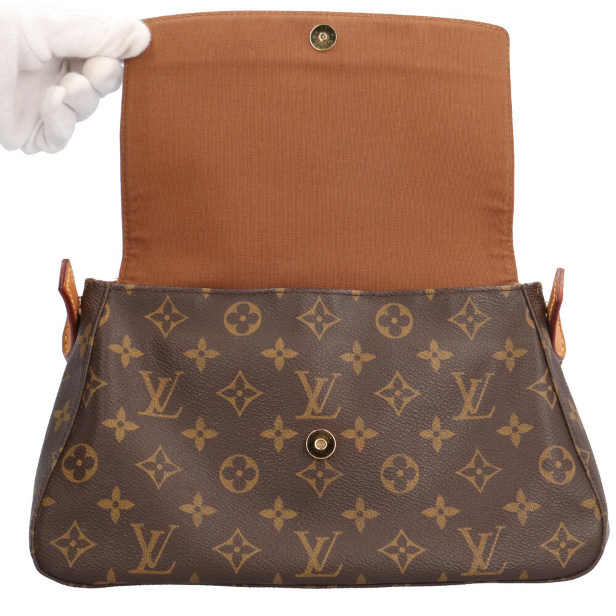 Louis Vuitton Monogram Brown Monogram Shoulder Bag (Pre-Owned)