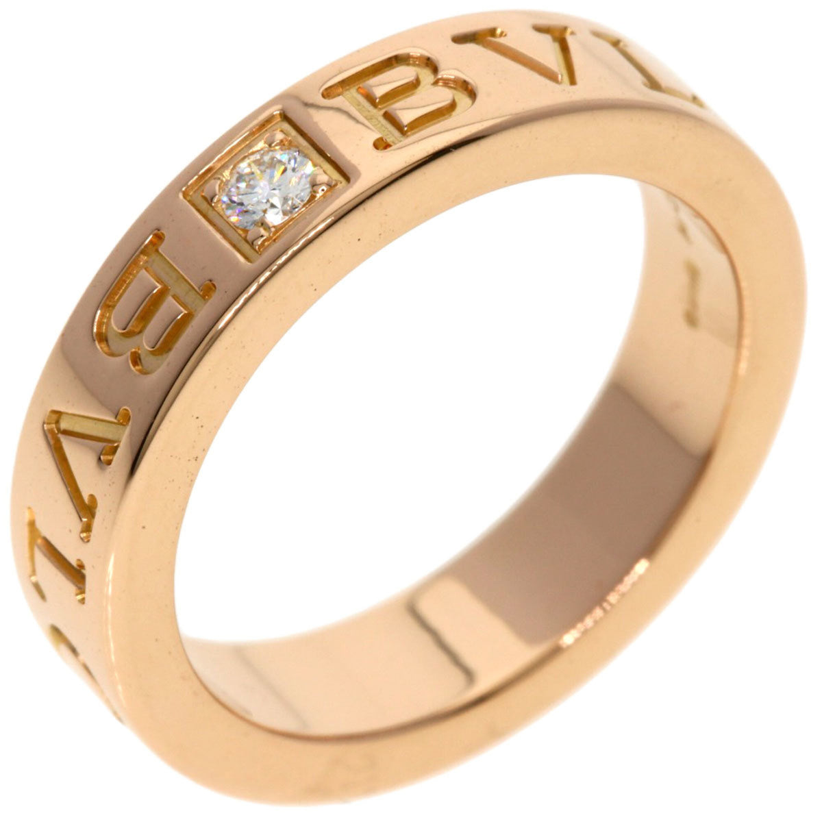 Bvlgari Pink Gold Pink Gold (18K) Band Ring (Pre-Owned)
