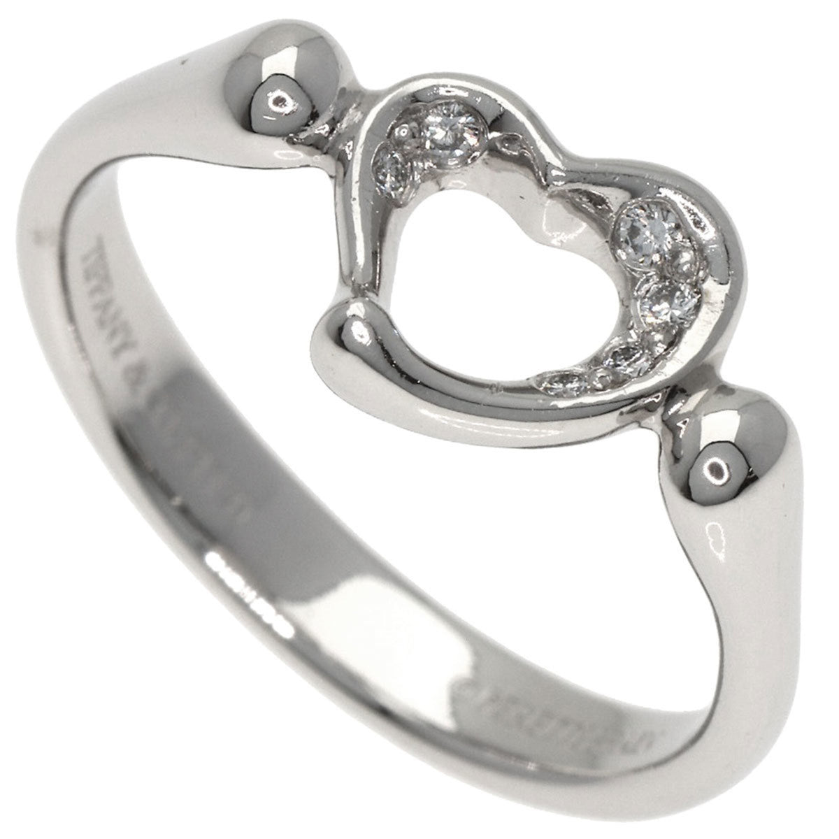 Tiffany Platinum 950 Band Ring (Pre-Owned)