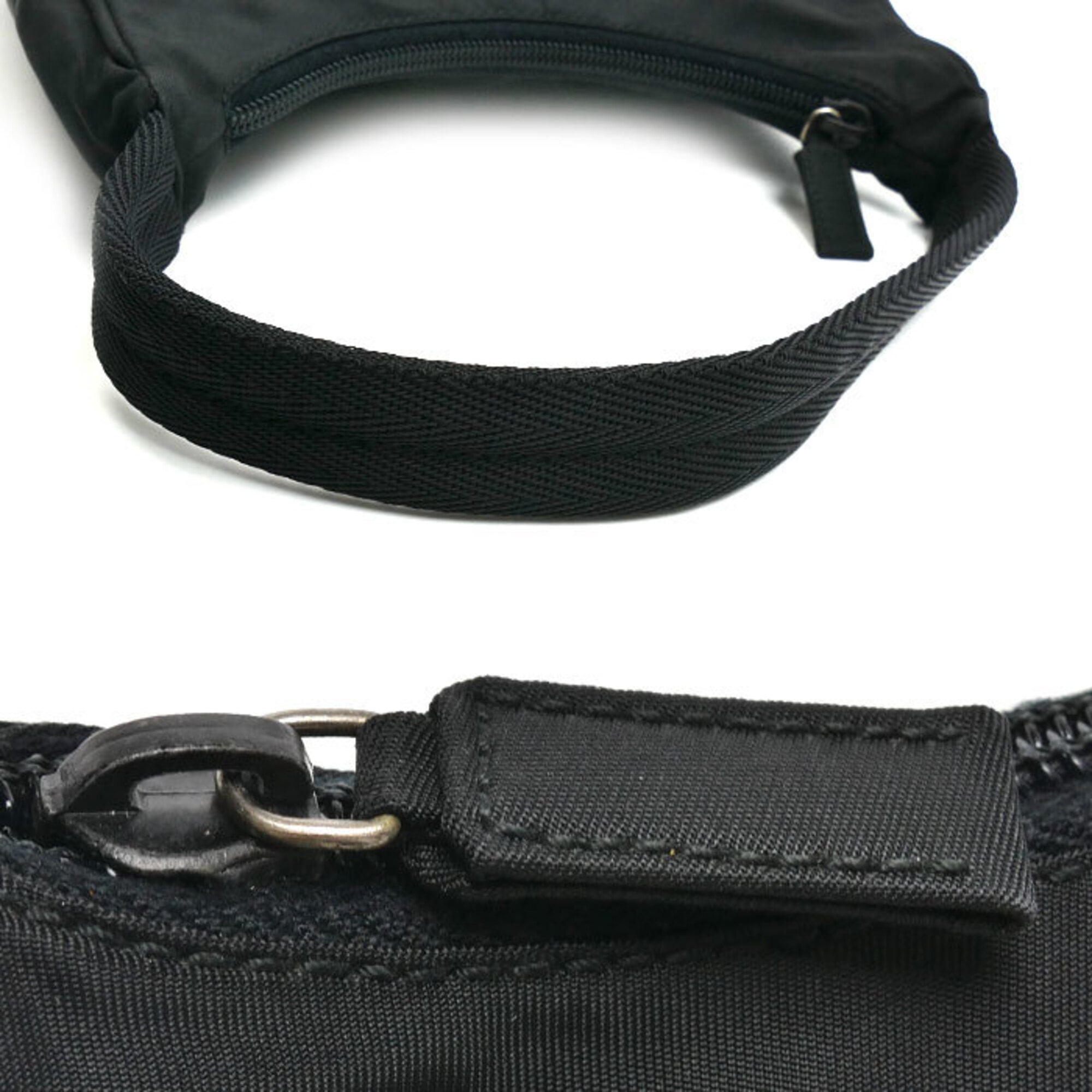 Prada Black Nylon Handbag (Pre-Owned)
