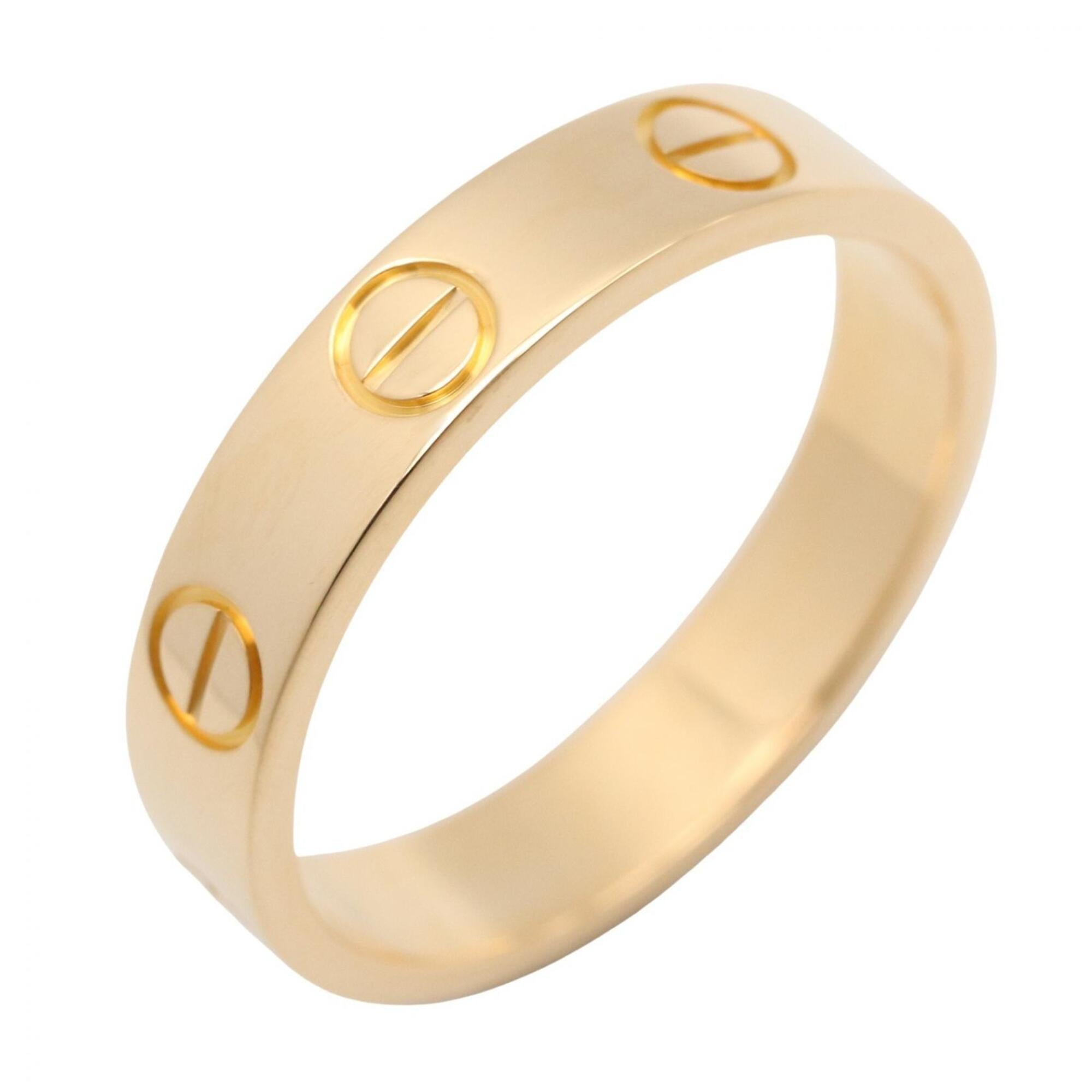Cartier Gold Yellow Gold (18K) Band Ring (Pre-Owned)