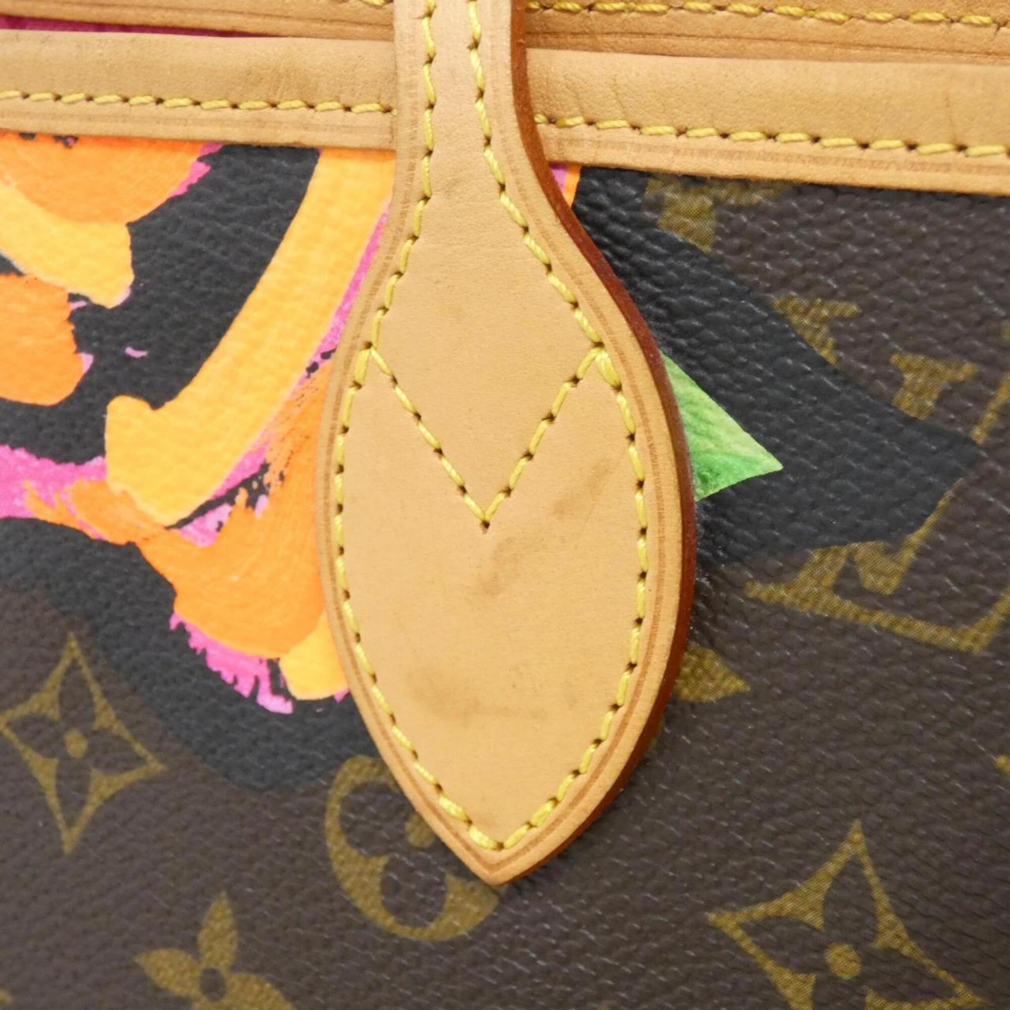 Louis Vuitton Marron Coated Canvas Handbag (Pre-Owned)
