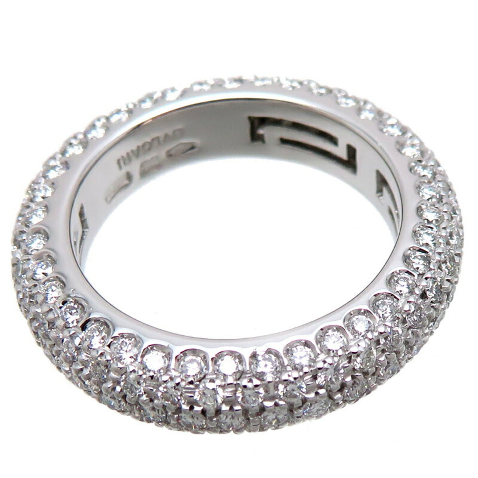 Bvlgari White Gold (18K) Band Ring (Pre-Owned)
