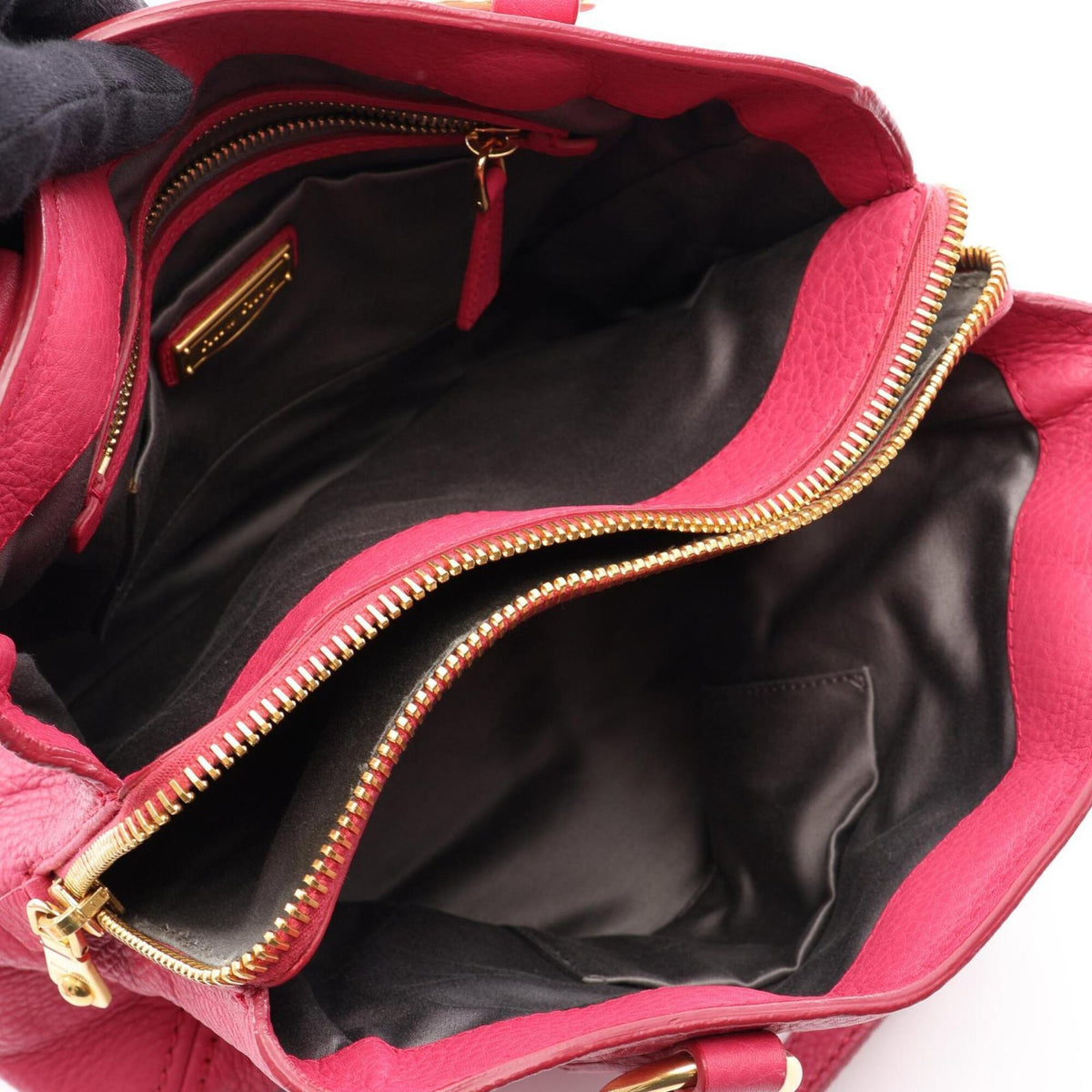 Miu Miu Pink Leather Handbag (Pre-Owned)