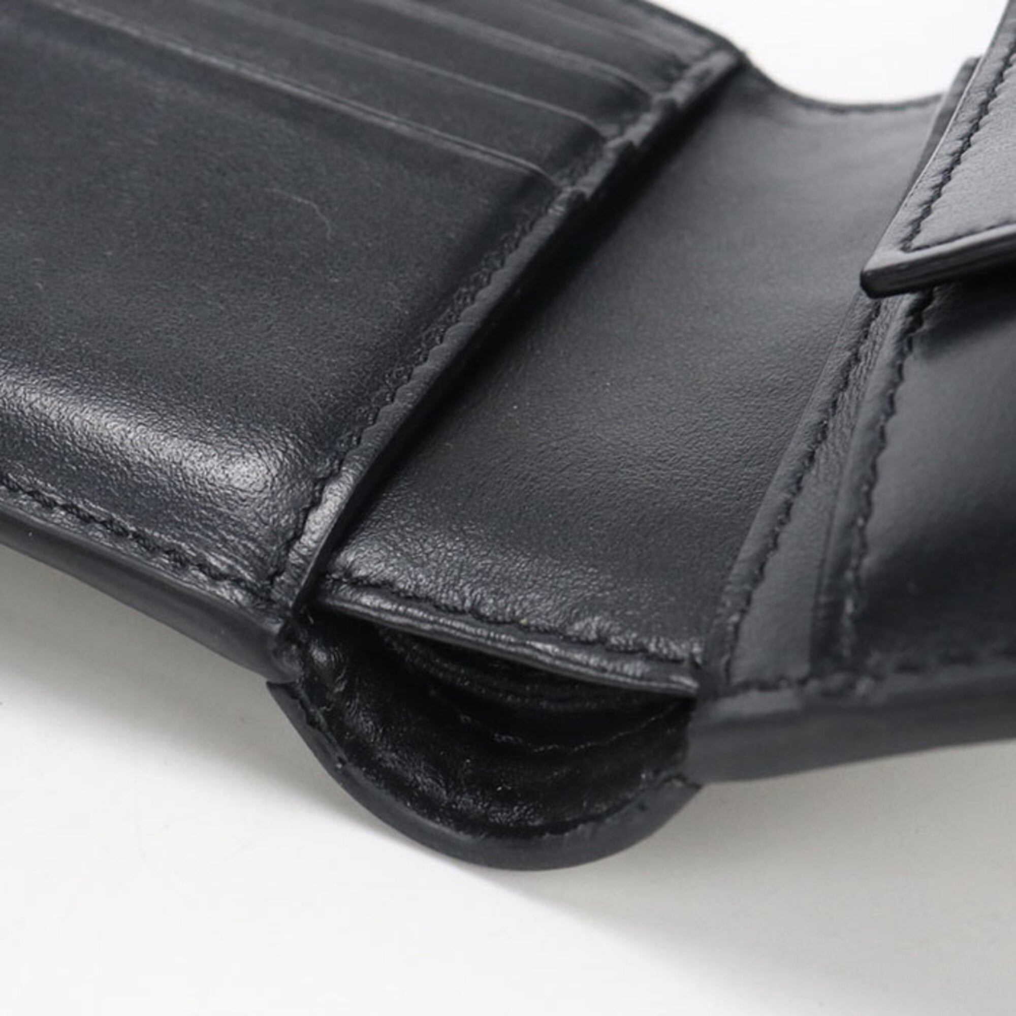 Celine Black Pvc Wallet (Bi-Fold) (Pre-Owned)