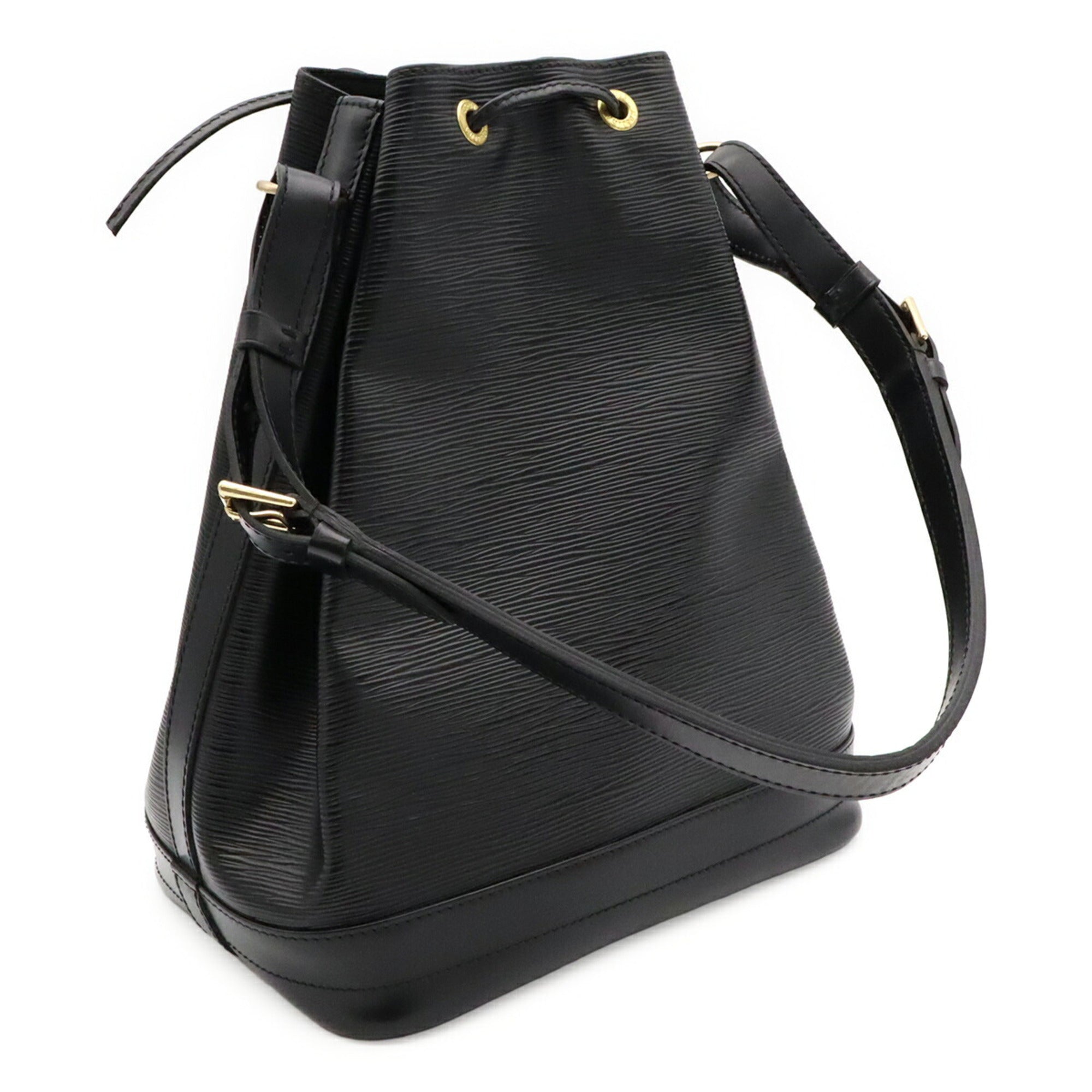Louis Vuitton Epi Black Noir Epi Leather Shoulder Bag (Pre-Owned)