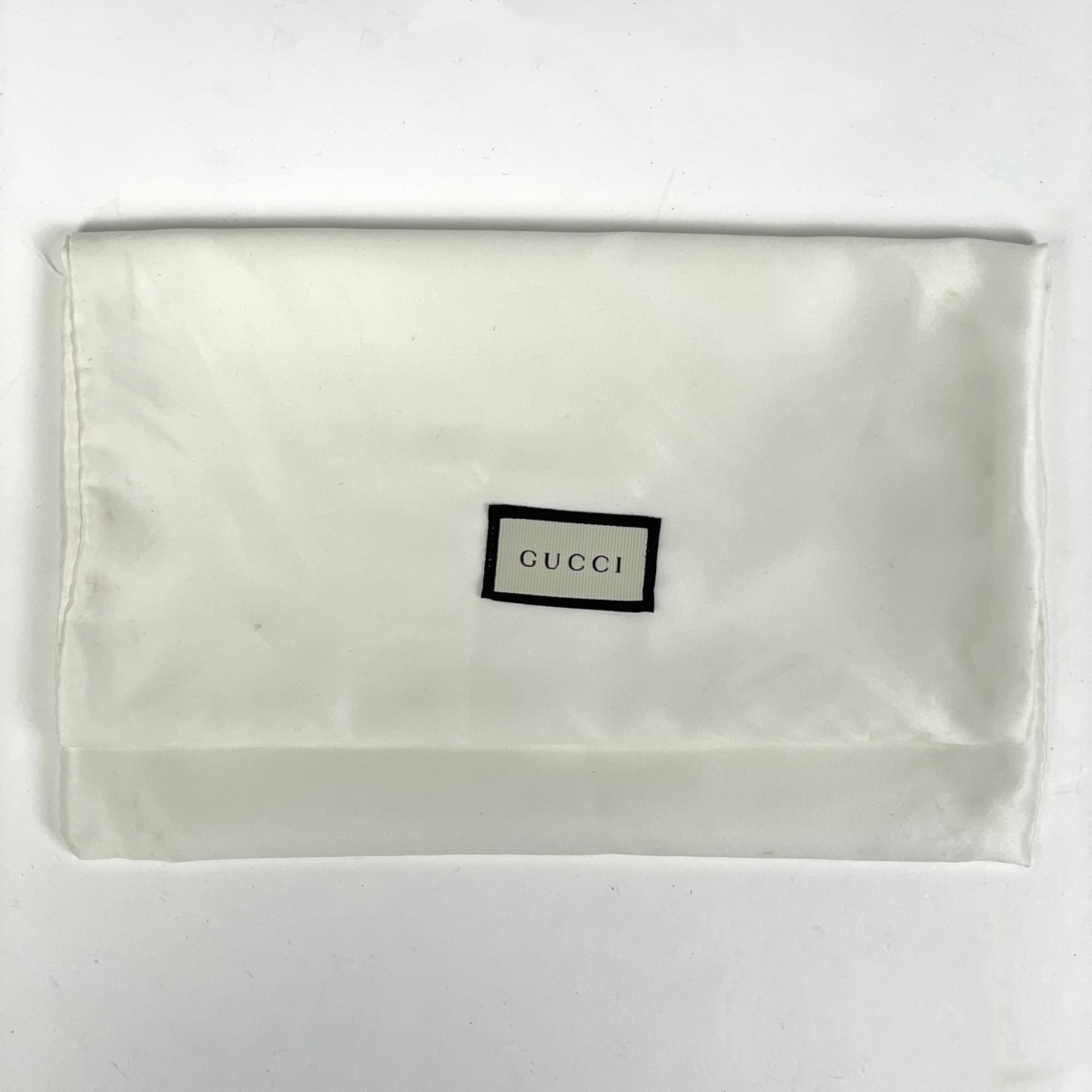 Gucci Beige Red Color Coated Canvas Leather Long Wallet (Bi-Fold) (Pre-Owned)